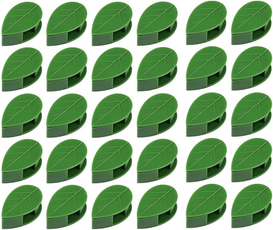 30 Pieces Plant Climbing Wall Fixture Clips with 36 Pieces Acrylic Adhesive Sticker Leaf Fixer Invisible Wall Vines Fixing Clips Self-Adhesive Hook Plant Vine Traction for Indoor Outdoor Decoration image number 5