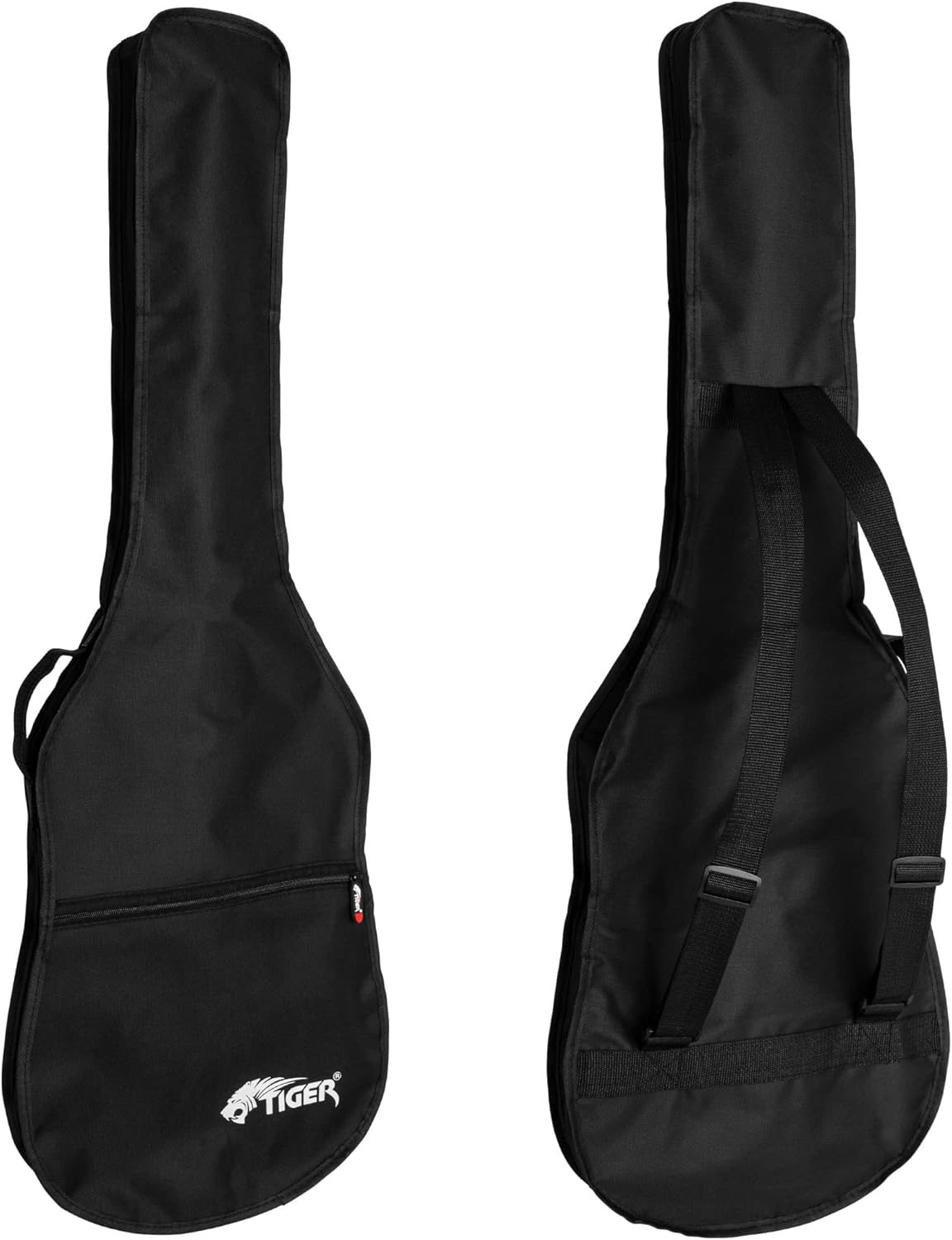 Tiger GGB7-FEL | Full Size Electric Guitar Bag | Cover with Shoulder Strap and Carry Handle | Black