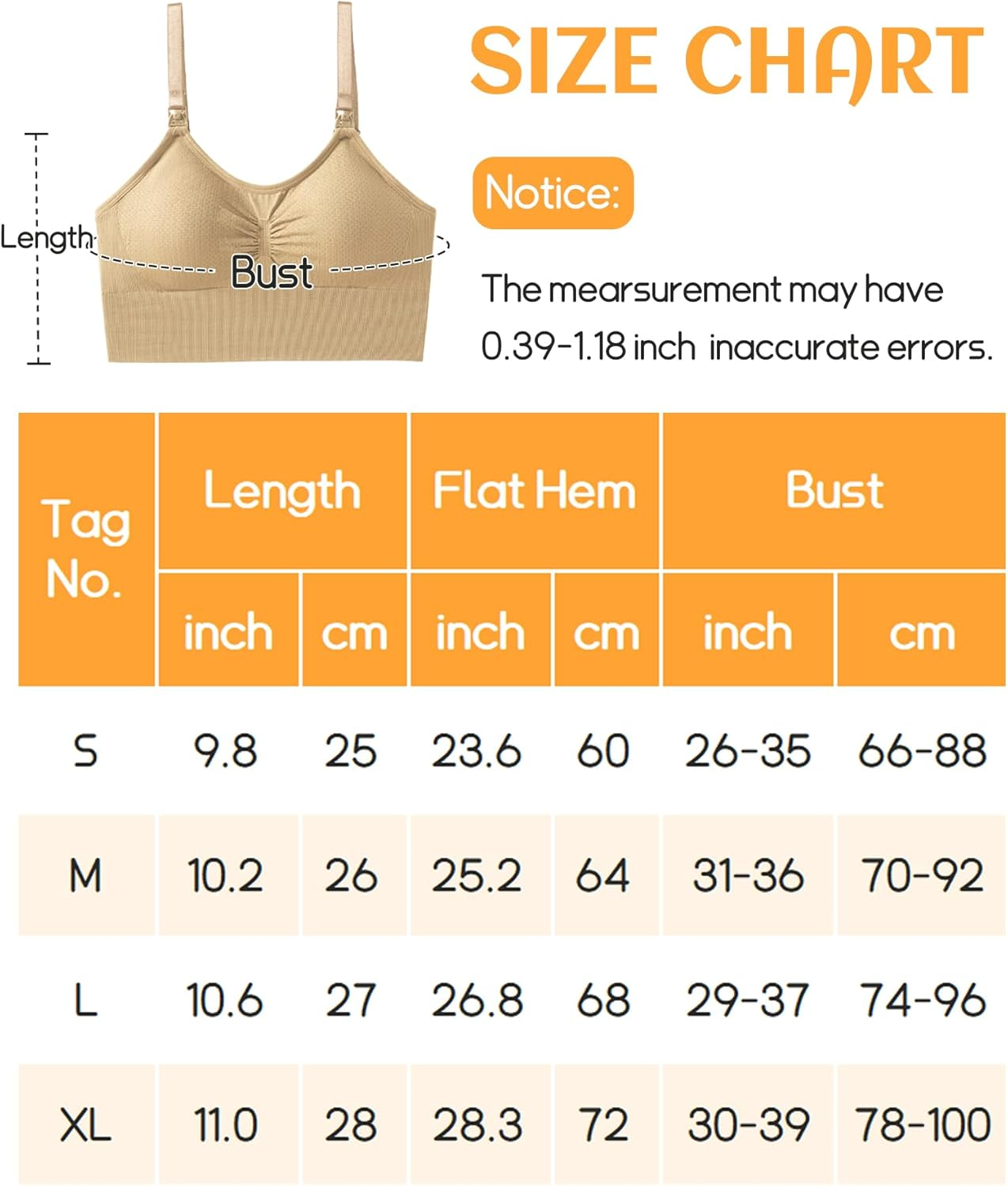 KEOYA Women&rsquo;S Pregnancy Wireless Bralette Breastfeeding Seamless Support Sports Maternity Bras Sleep Bralette with Extenders image number 3