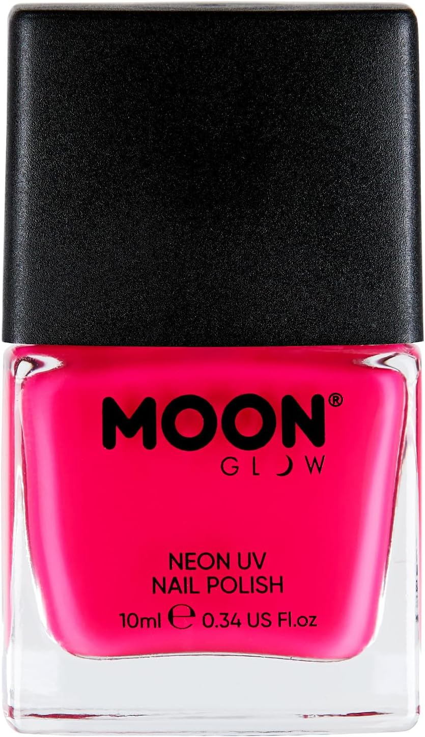 Pink Neon UV Nail Polish 14Ml image number 4