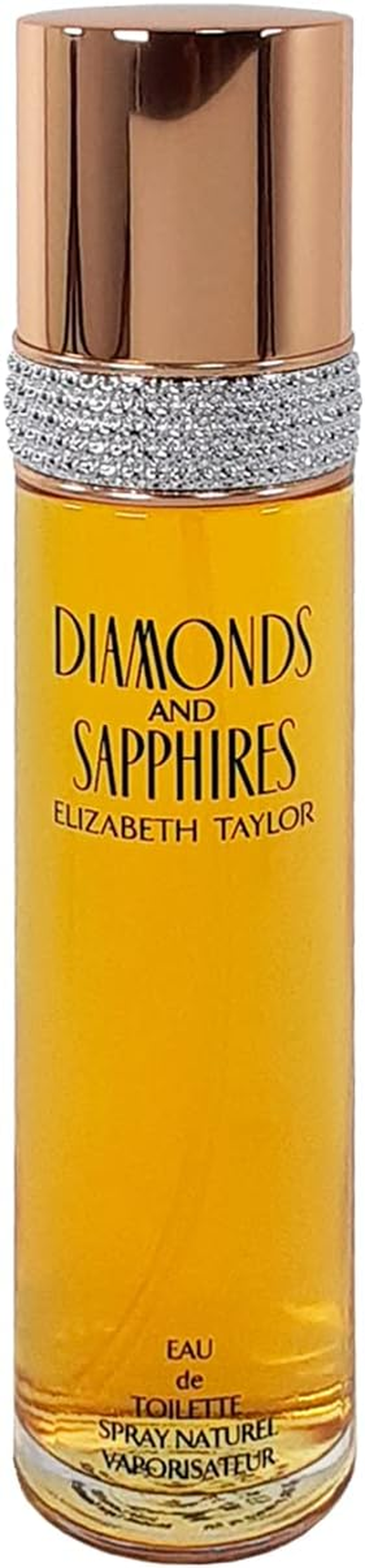 DIAMONDS & SAPHIRES by Elizabeth Taylor Eau De Toilette Spray 3.4 Oz for Women - 100% Authentic image number 3