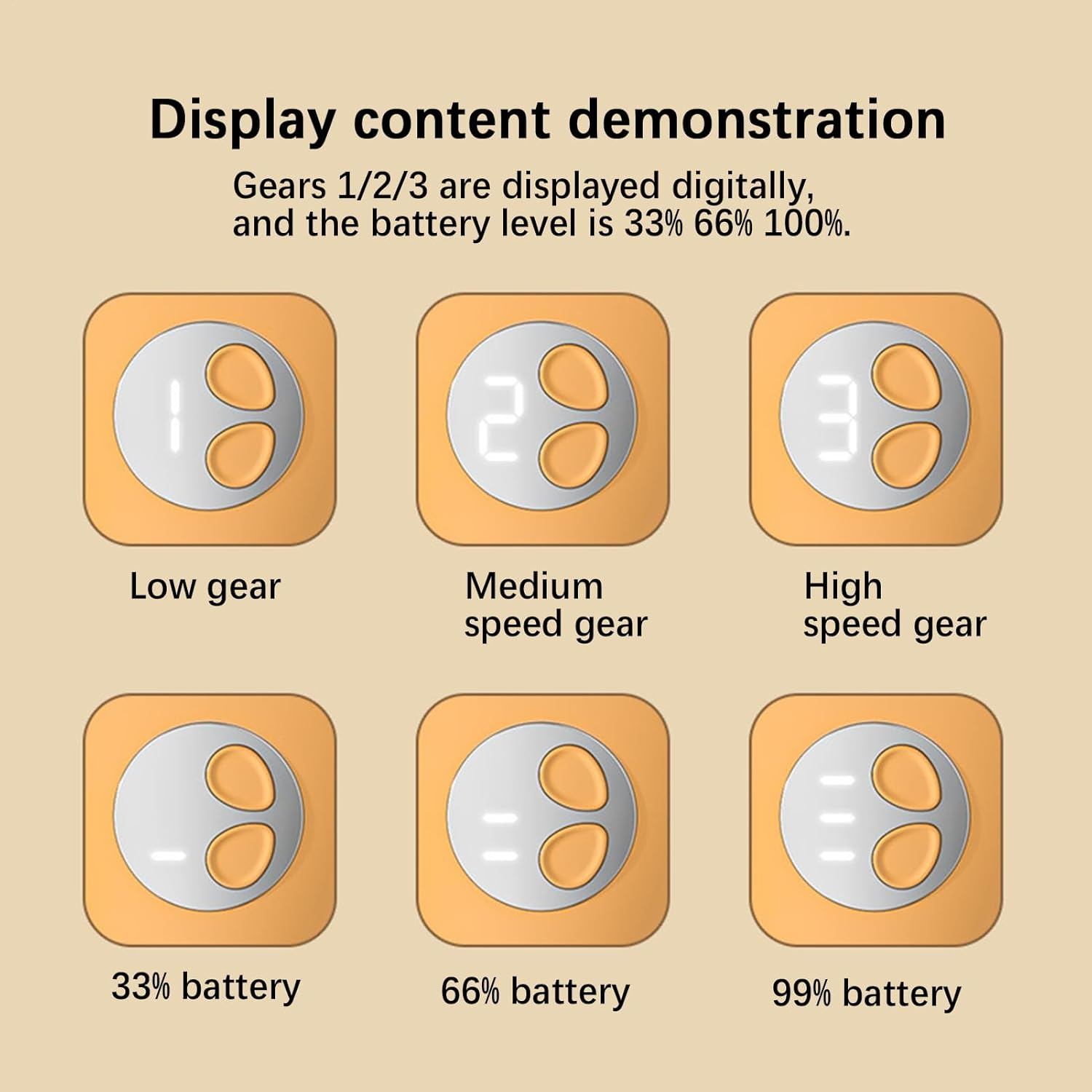 Electric Nail Trimmer, Double-Headed Toe Nail Cutter with 3-Speed Display, Rechargeable Trimmer and Polishe, Safe Mango Shape Design for Thick Nails for Adults and Kids,Gentle Nails Grinder for Senior - Black image number 2