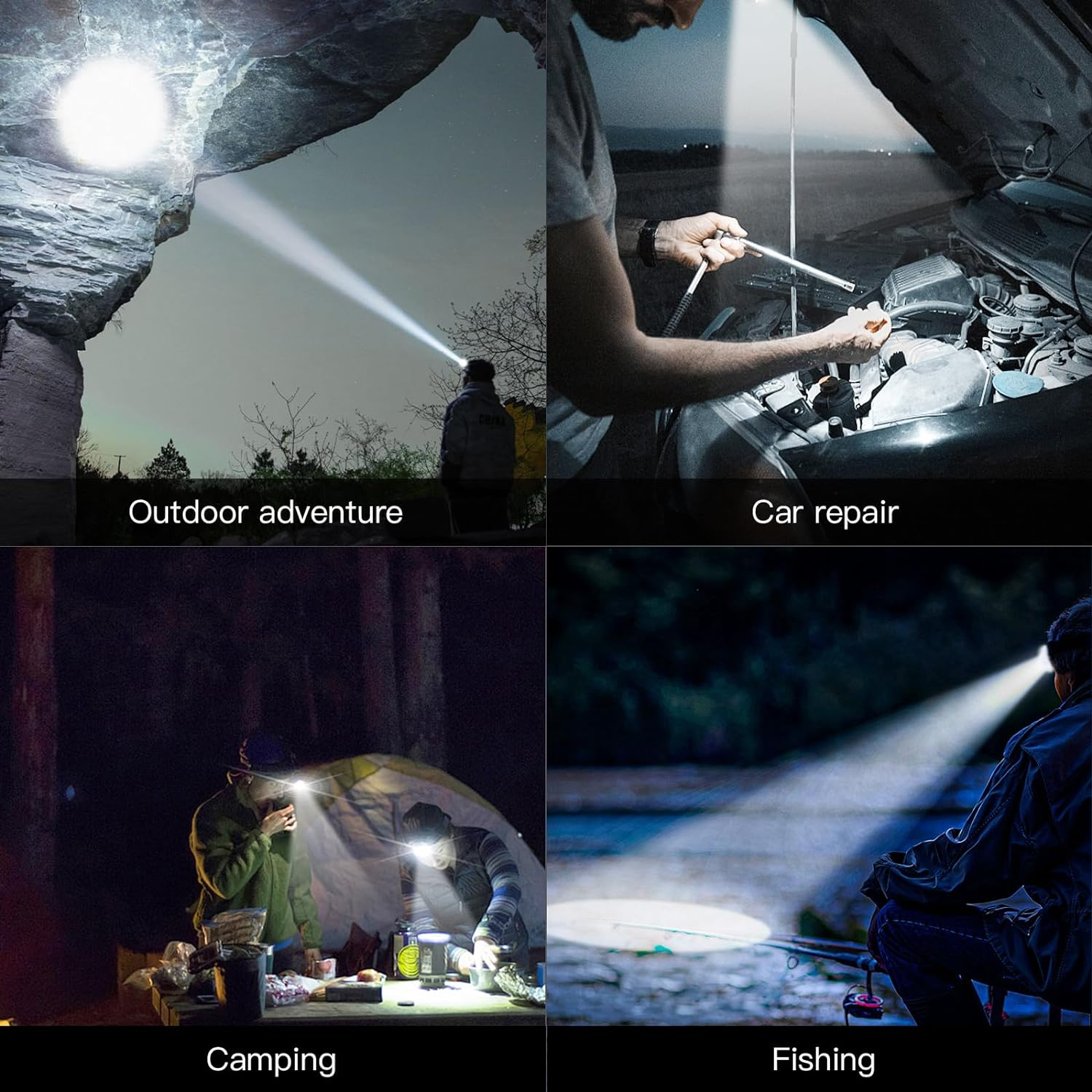 Thrunite TH20 Pro Rechargeable Headlamp - Aluminum & LED Flashlight - 1010 Lumen Super Bright & 18 Days Working - Waterproof & 6 Modes - Emergency Light for Camping & Outdoor Adventures - Cool White