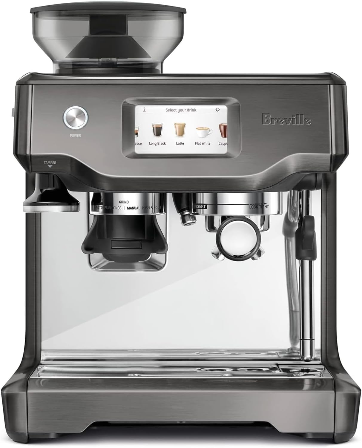 Breville the Barista Touch Espresso Machine, BES880BSS, Brushed Stainless Steel