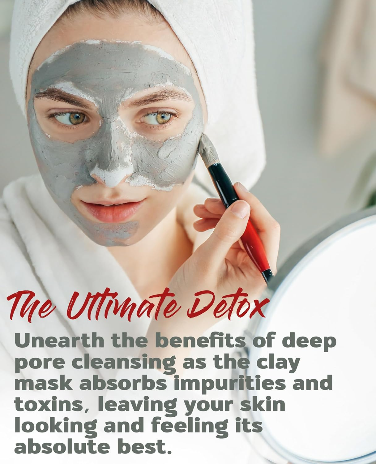 Aztec Secret &ndash; Indian Healing Clay 1 Lb &ndash; Deep Pore Cleansing Facial & Body Mask &ndash; the Original 100% Natural Calcium Bentonite Clay &ndash; New Version 2 image number 4