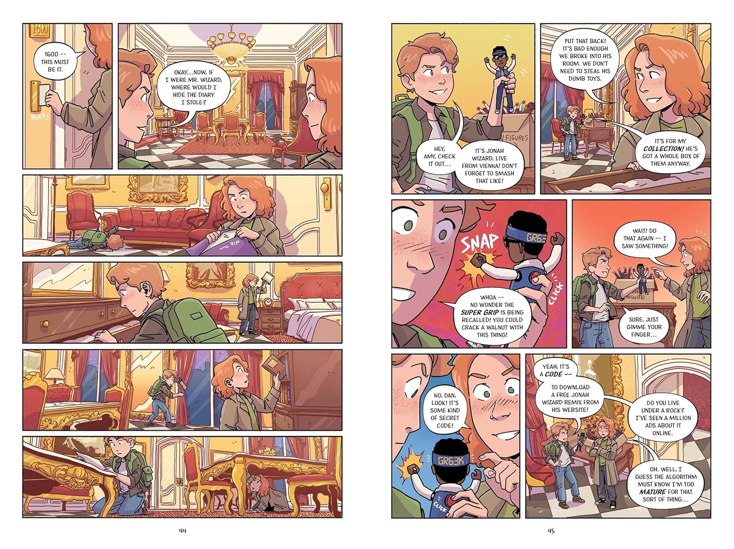 One False Note: a Graphic Novel (The 39 Clues: Book Two) image number 2