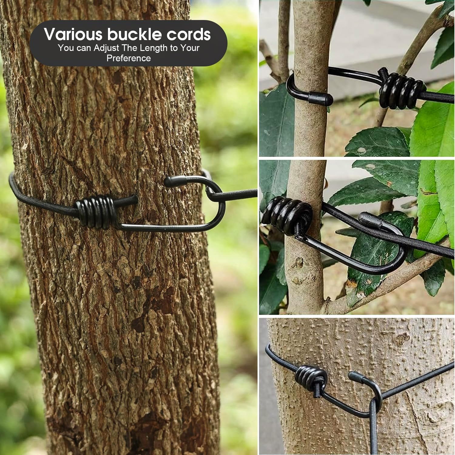 Portable Retractable Clotheslines with 12 Clothespins, Windproof Clothes Drying Line with 13 Anti-Skid Clips, Laundry Drying Line for Backyard Vacation Hotel Balcony (1Pack-Black) image number 2