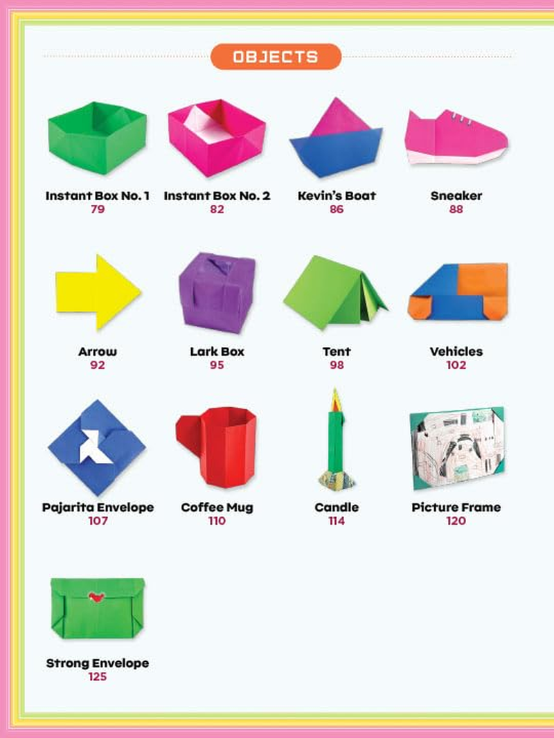 One Fold at a Time Origami: 36 Easy Models for First-Time Folders image number 3