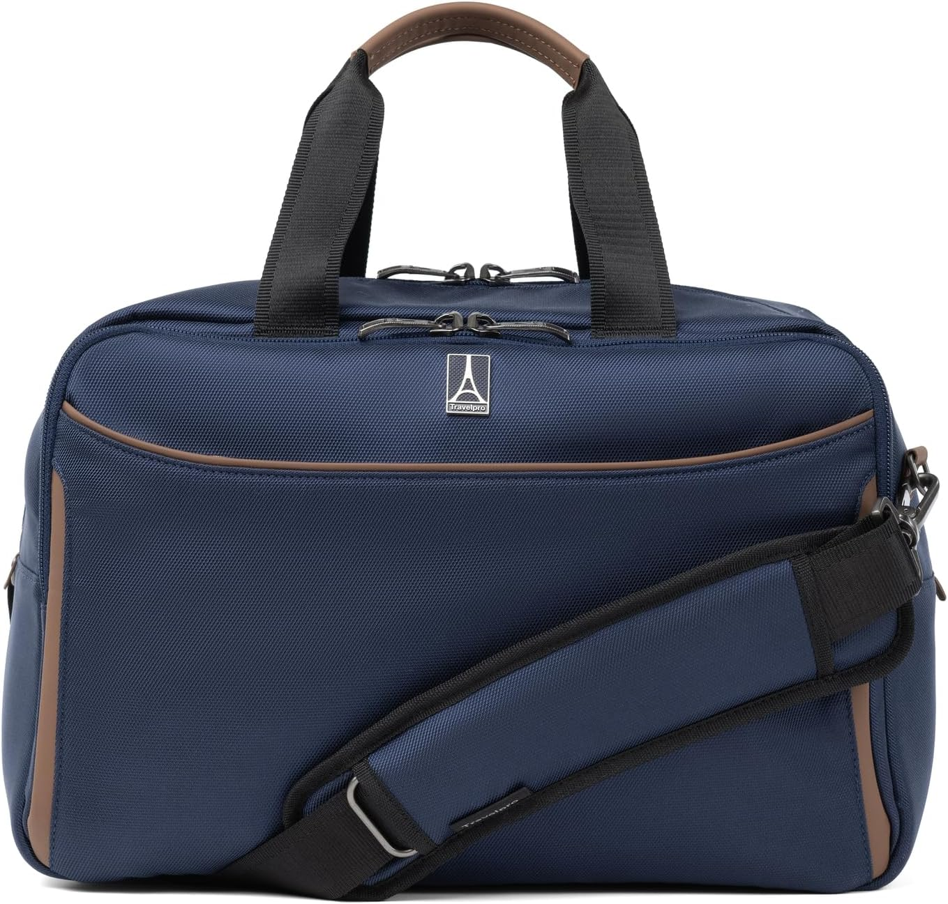 Travelpro Crew Classic Lightweight Softside Luggage, Patriot Blue, Crew Classic Lightweight Softside Underseat Travel Tote Bag image number 1