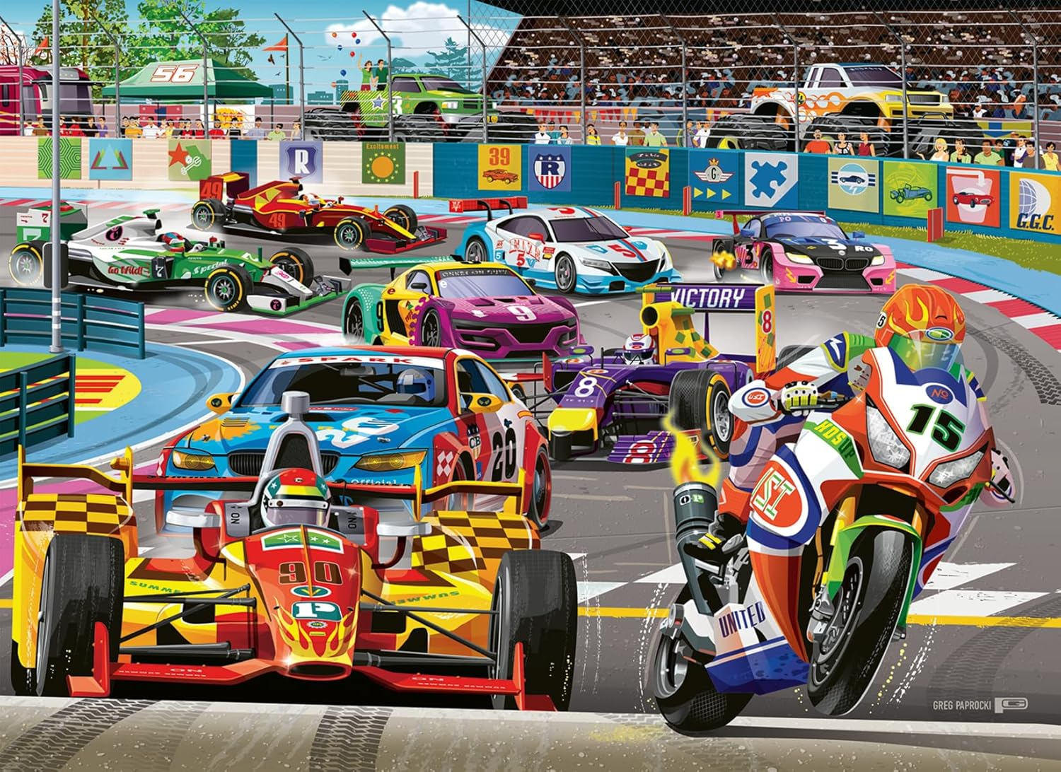 Ravensburger - Racetrack Rally 60P image number 6