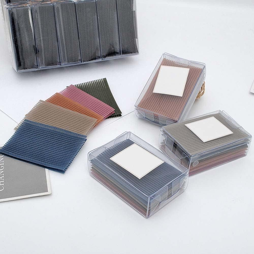 10 Pcs Black Square Plastic Magic Hair Styling Tool image number 6