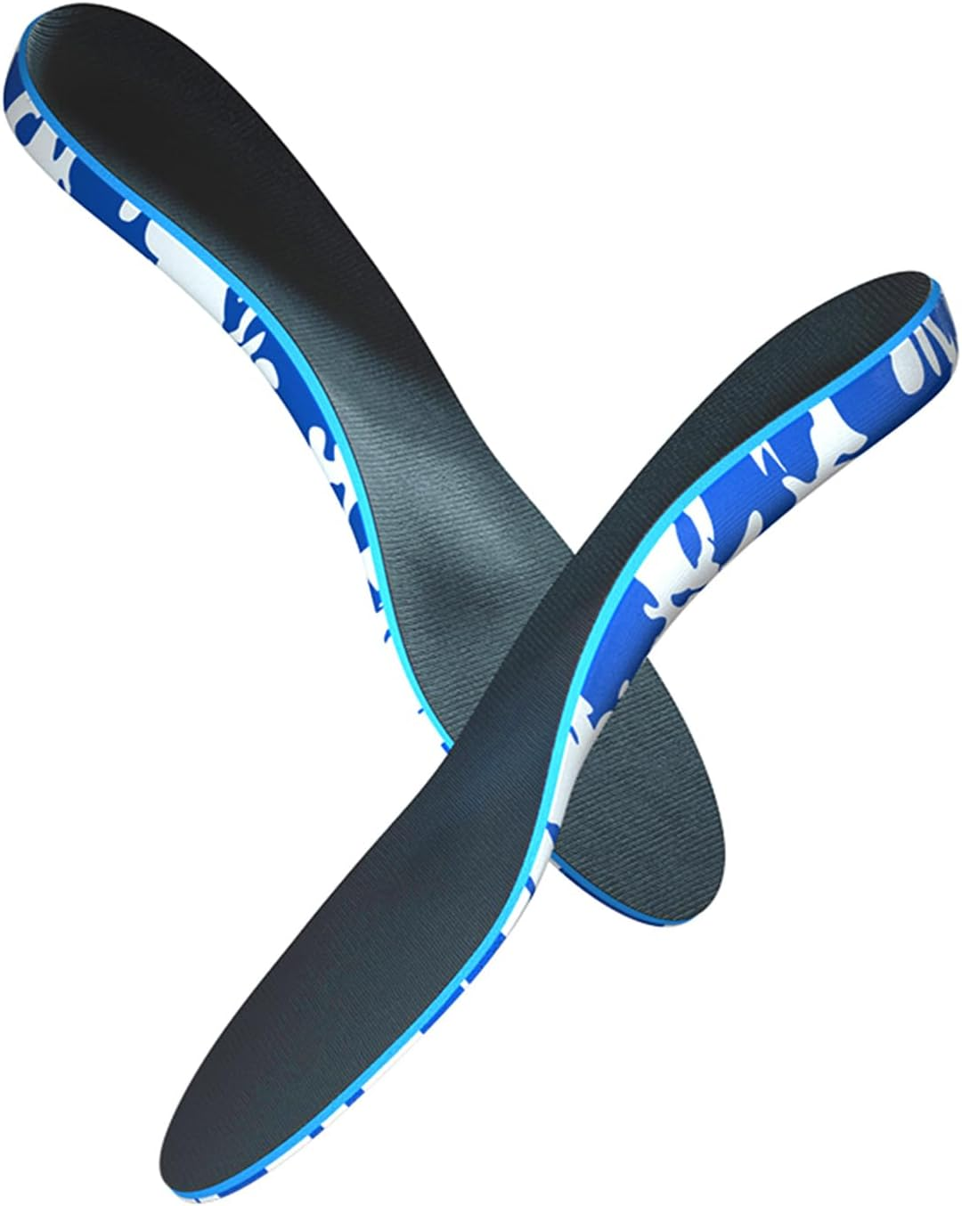 Arch Support Insoles Plantar Fasciitis Insole Full Length Heel Seats Foot Orthotic Inserts with Arch Support for Treating Heel Pain and Heel Spurs Camouflage New 2024 S(EU 37-38) image number 1