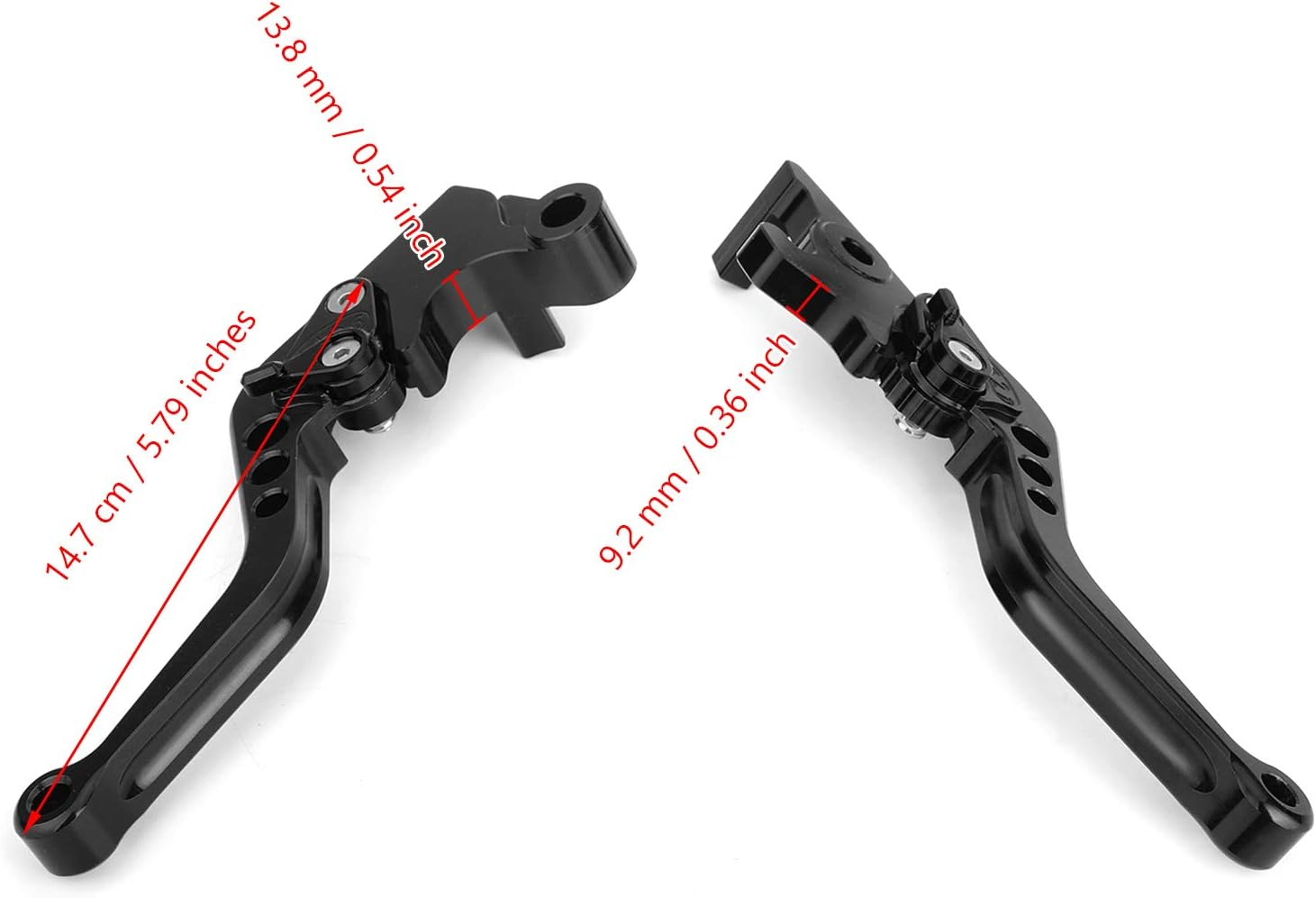 Areyourshop Brake Clutch Levers for YA-MA-HA YZF R3 R25 MT 25 2015-2017 image number 5