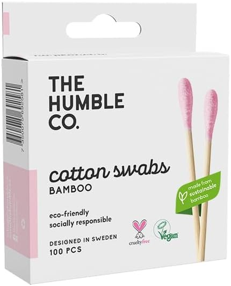 Humble Co. Cotton Swabs, Purple (Pack of 200) image number 5