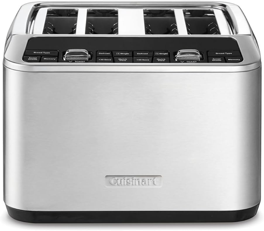 Cuisinart 4 Slice Signature Automated Digital Stainless Steel Toaster image number 3