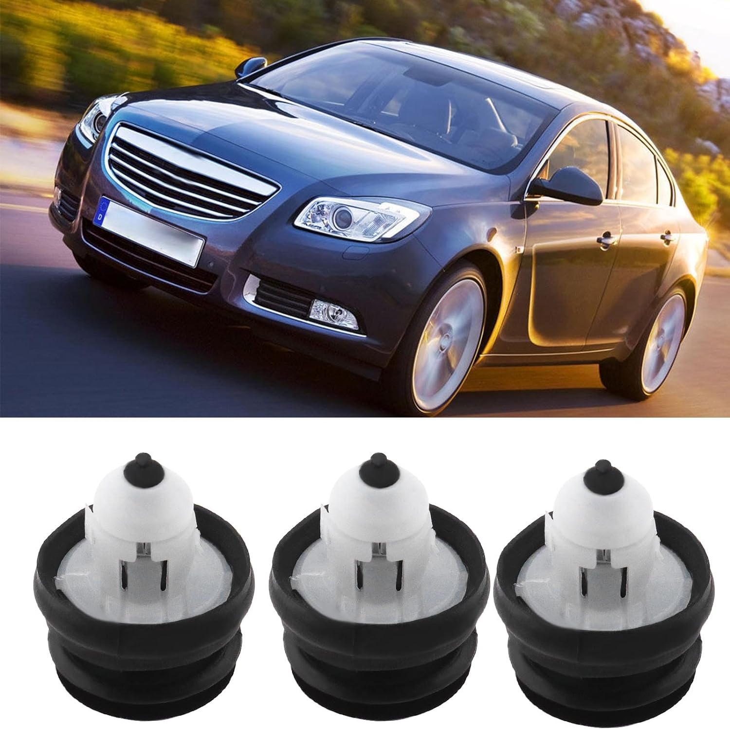 20Pcs Door Card Trim Panel Clips Replacement Compatible with BMW 3 Series/ 5 Series/ X3/ X4/ X5/ Z4 Door Trim Panel Retainer Clip image number 1