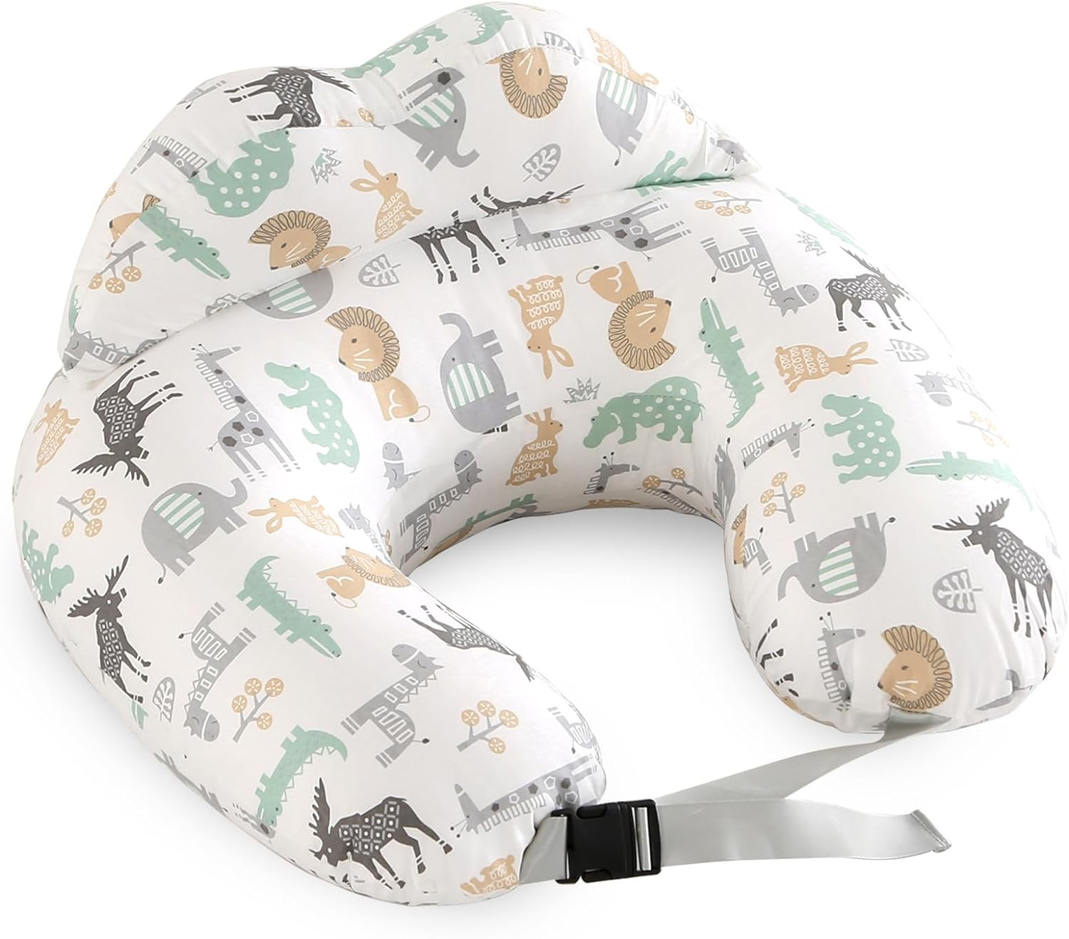 TREE.NB Nursing Pillow for Breastfeeding,Upgraded Multifunction Breast Feeding Pillows with Adjustable Waist Strap and Removable Cotton Cover for Breastfeeding Moms image number 2