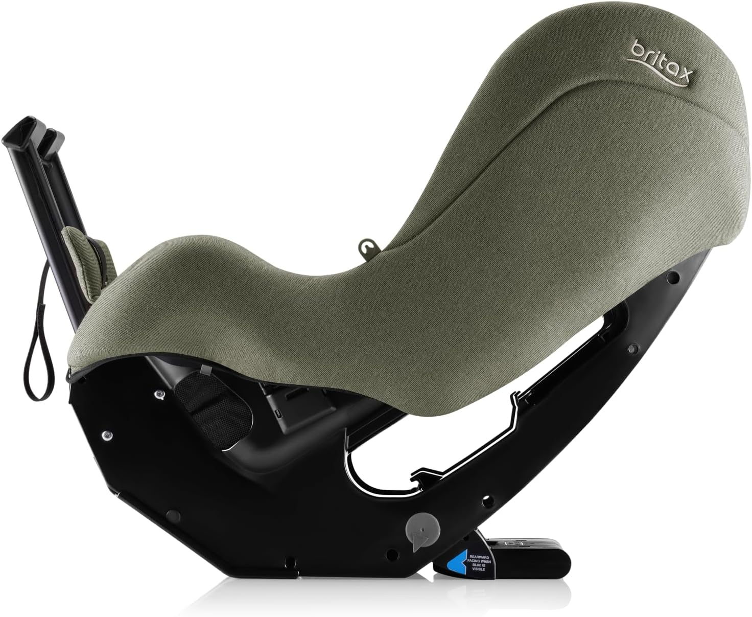 Graphene EA Style Convertible Car Seat Dark Olive, Compact Design, Easy Adjust Headrest, Isofix Installation, Extended Rearward Facing, Side Impact Cushion Technology (3712) image number 4