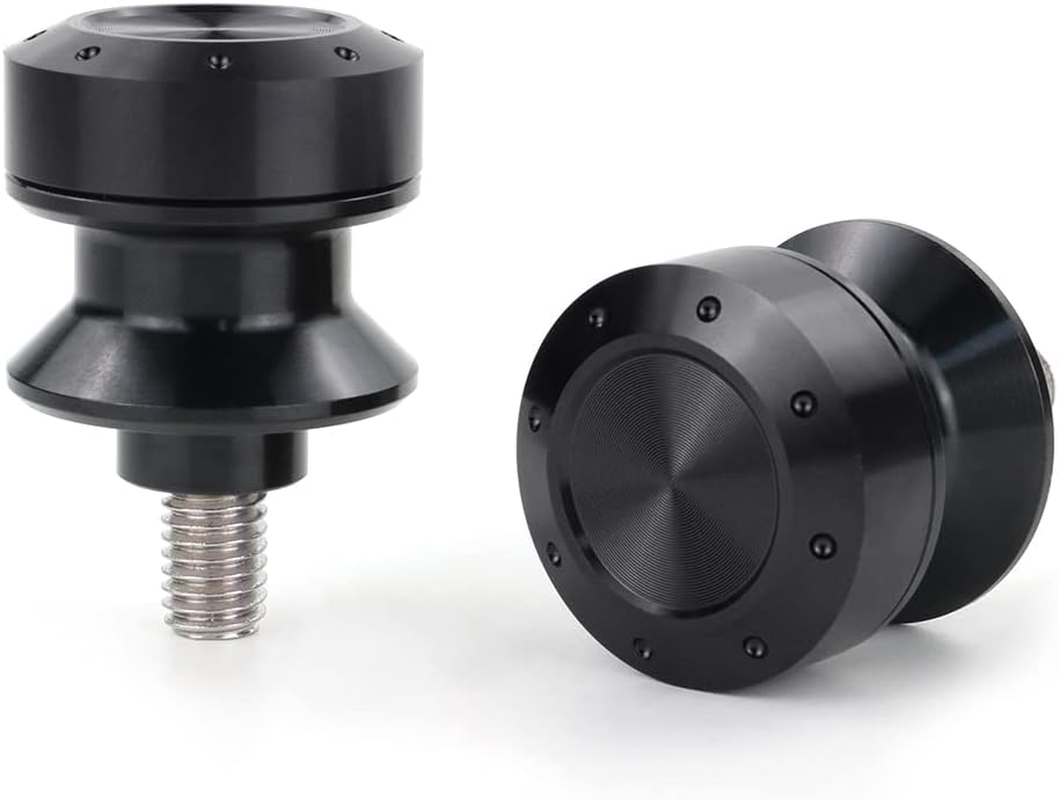 M10 Swing Arm Spools Sliders Compatible with Ninja 650R EX650 Er-6F/N,Ninja 250,Ninja 400R Er-4N,Zx-12R,Vulcan Cafe/S,Z250/300,Ex650R,Universal Motorcycle Swing Arm Bobbins