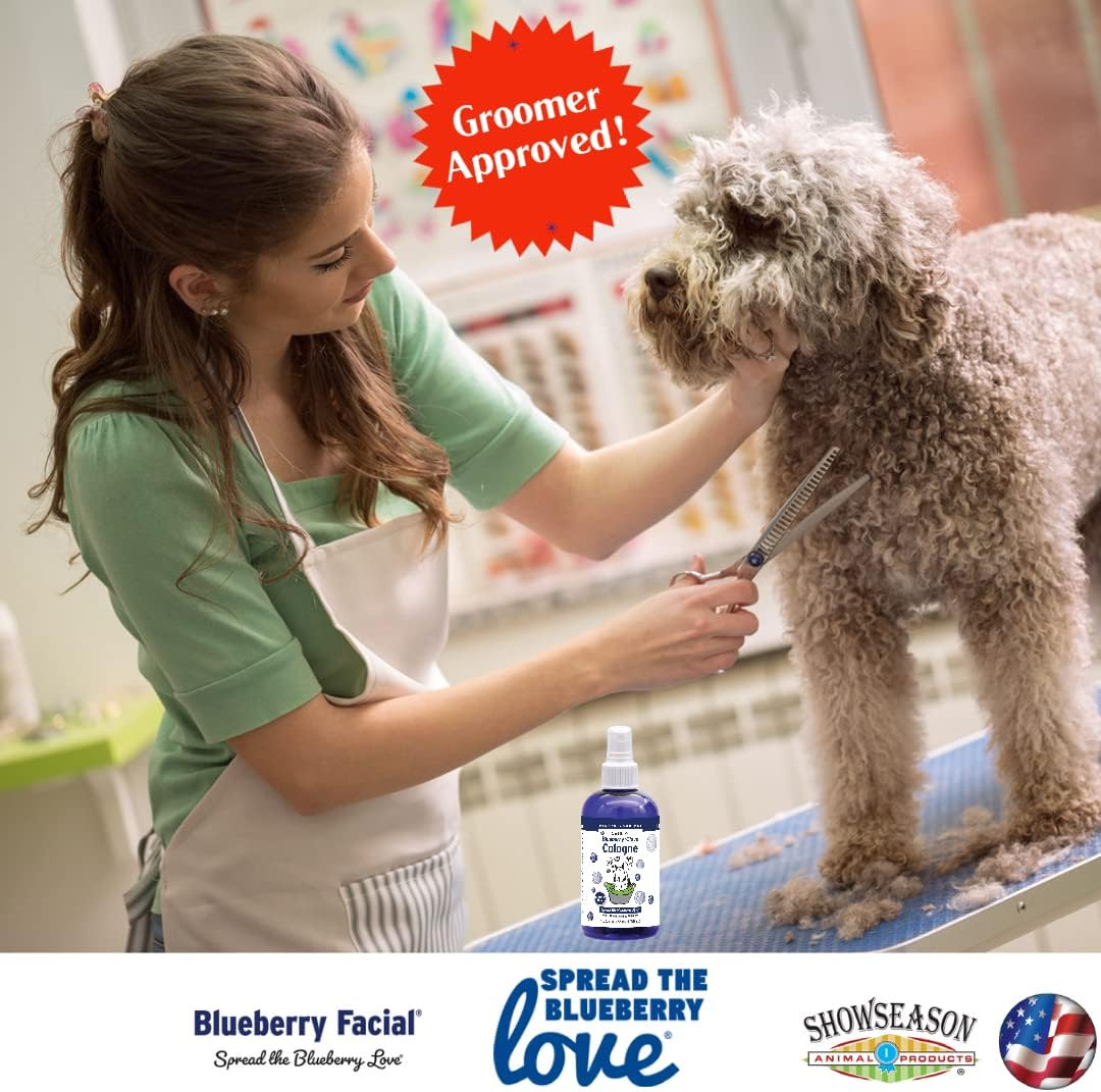 Showseason Animal Products South Bark'S Blueberry Clove Dog Cologne | Dog Perfume Long Lasting | Deodorizing Spray image number 3