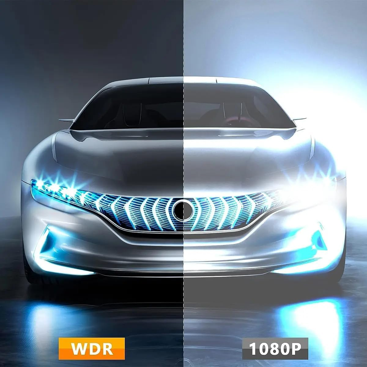 WOLFBOX Upgraded WDR Rear Camera for G840S / G840H / G850, 1080P Waterproof AHD Car Rear View Camera