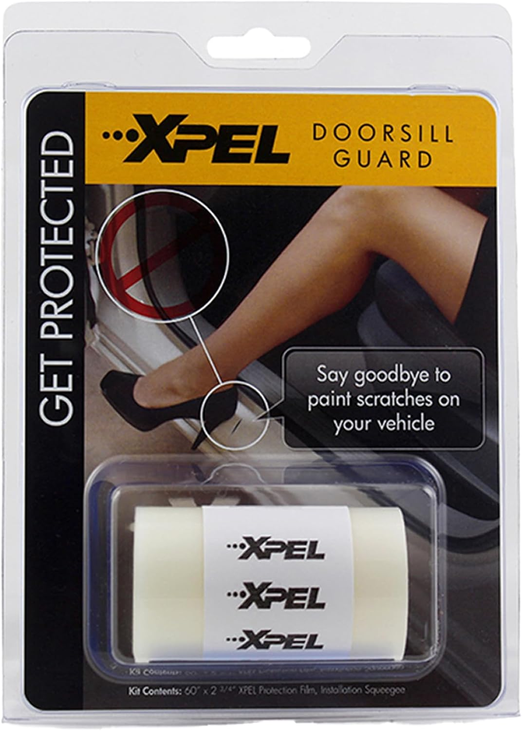 XPEL Universal Door Sill Kit, Clear, 2.75 Inch X 60 Inch
