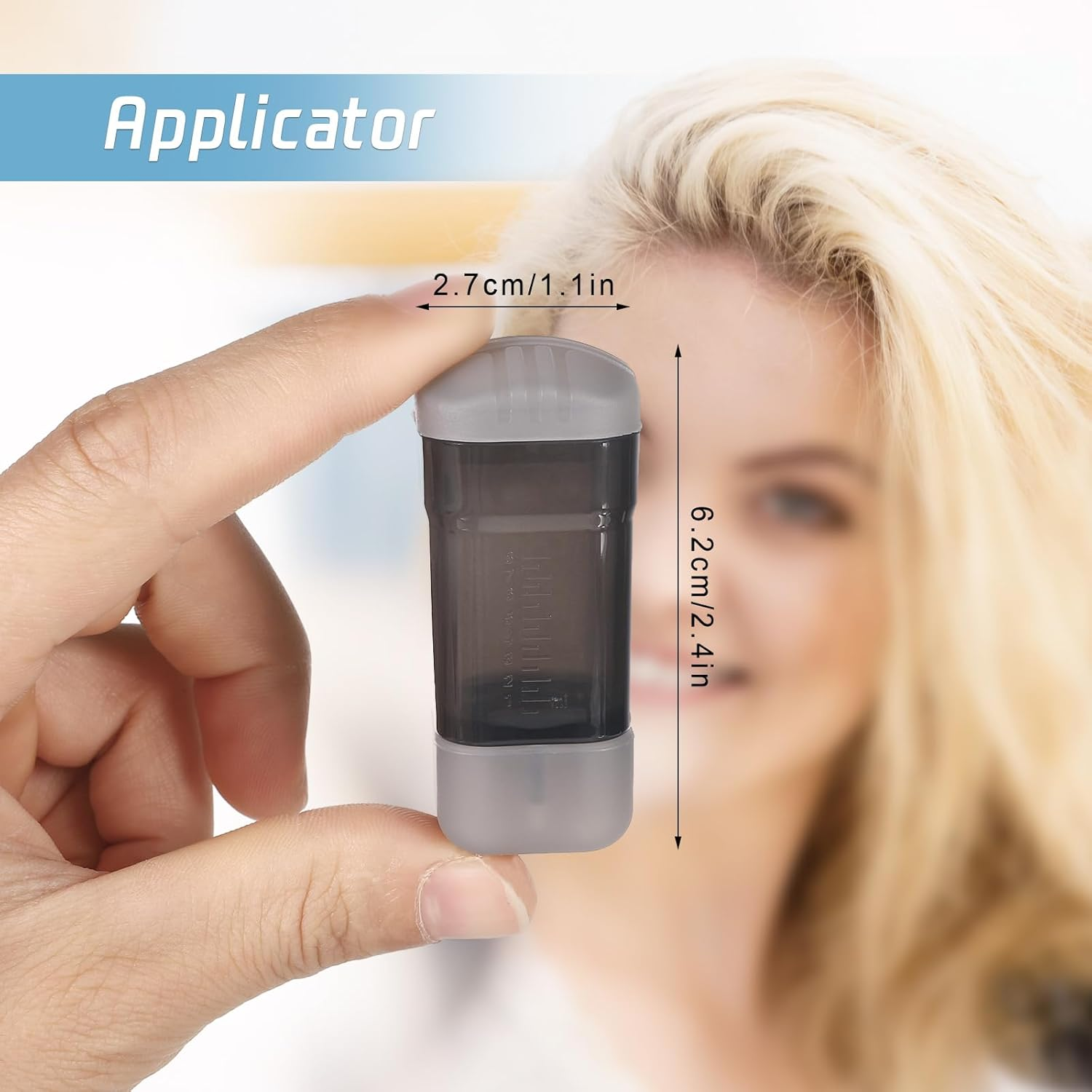 2 Pcs Hair Oiling Applicator, Quick and Efficient Hair Oil Dispenser Brush Root Comb Applicator Bottle for Hair Oil Scalp Applicator Comb Massager for Hair Oil and Thin Hair Serums image number 3