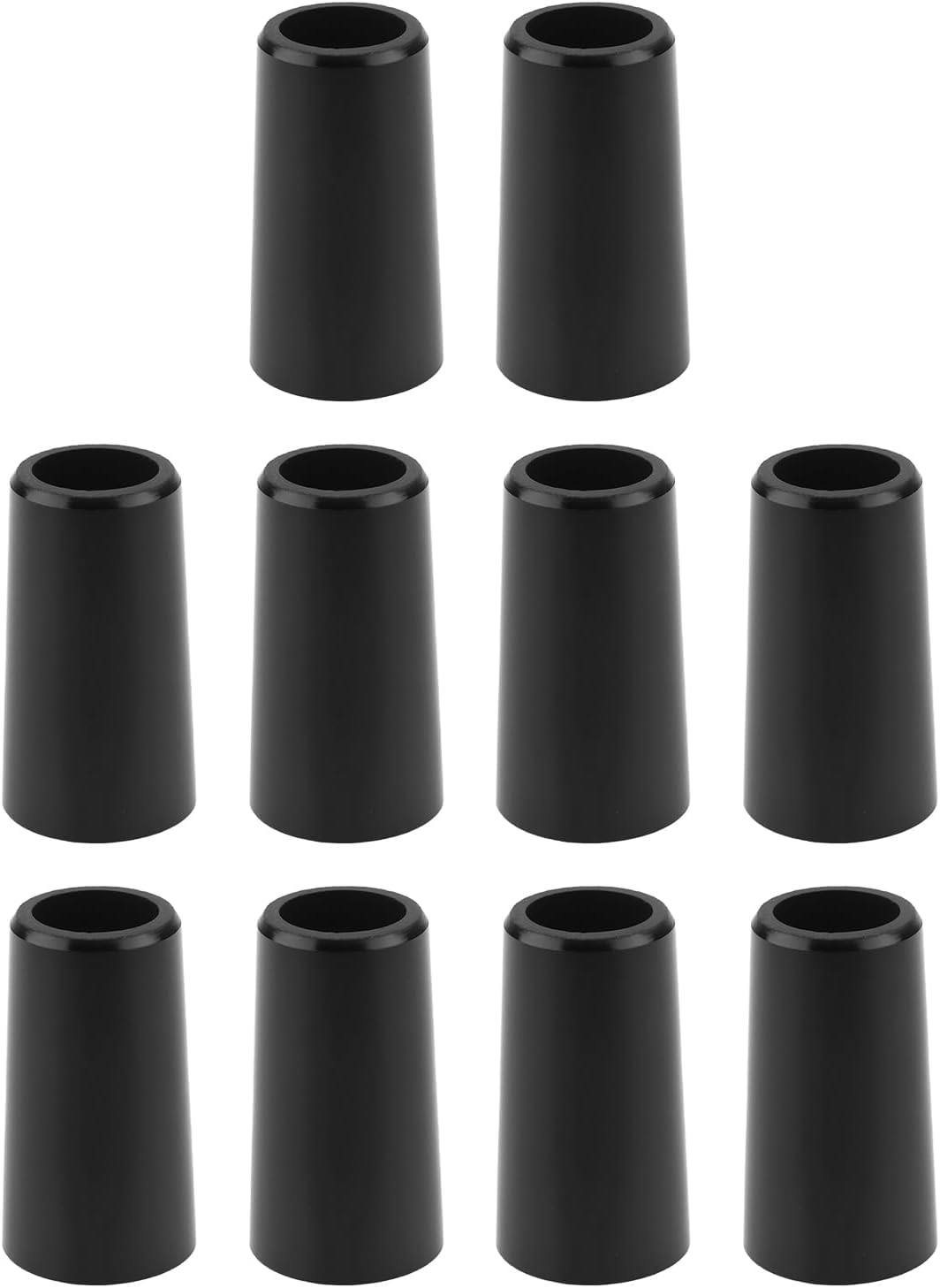 VGOL 10PCS 0.355 Inch Tapered Tips Golf Clubs Ferrules for Steel Gra-Phite Shafts Golf Shaft Upgrade
