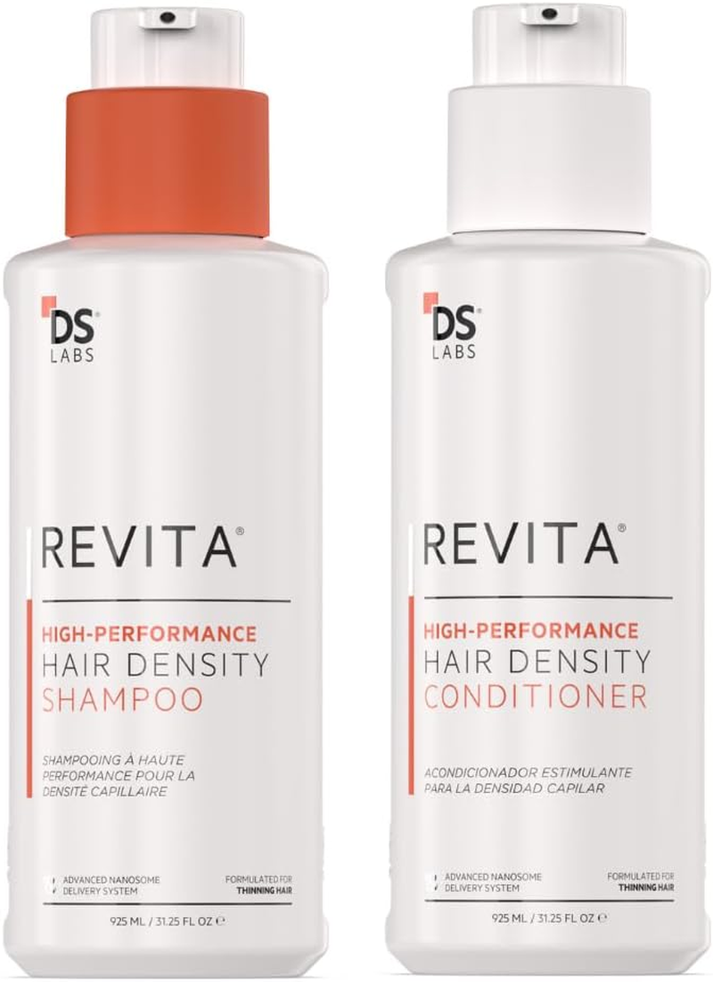 DS Labs Revita Shampoo and Conditioner &ndash; High-Performance Hair Density Kit, Volumizing, Thickening, Fuller, Sulfate & Silicone Free, for Men & Women, 925Ml, Packaging May Vary image number 3
