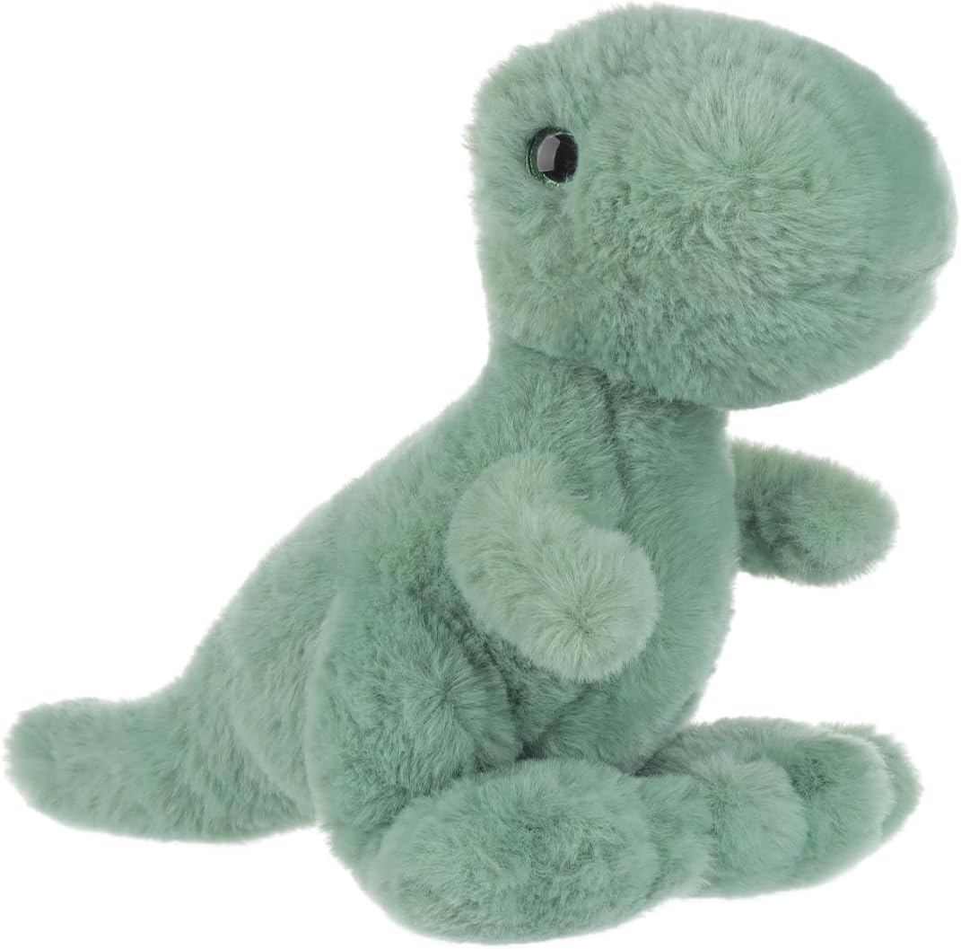 Apricot Lamb Toys Plush Dinosaur Stuffed Animal Soft Cuddly Perfect for Girls Boys (Green Dinosaur, 10 Inches) image number 1