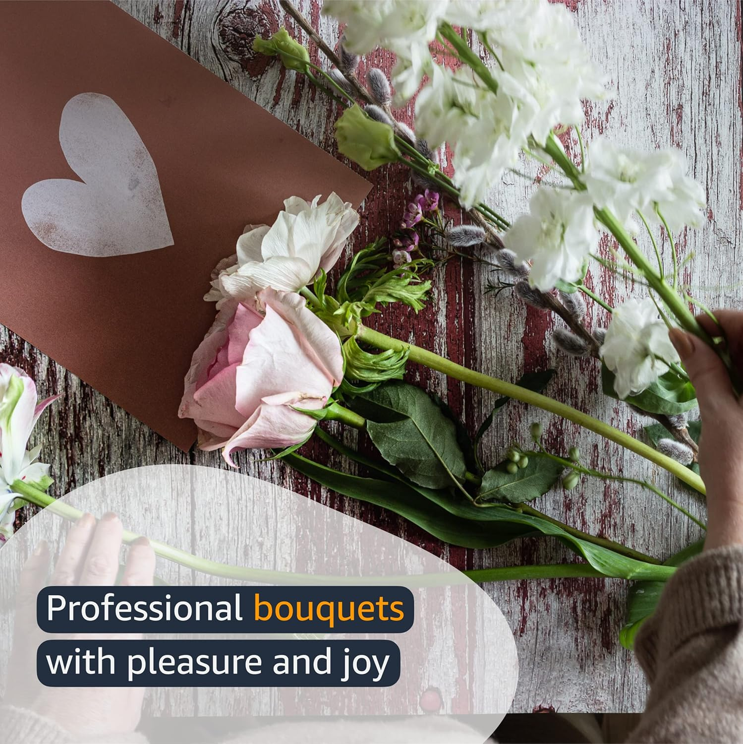 Morex Ribbon 1252.40/50-620 Burlap 1.5" X 50 YD Jute Wired Ribbon, Orange, Arts & Crafts Burlap Roll for Wedding Decor and Easter Decorations, Rustic Christmas Decorations Indoor Home Decor image number 4