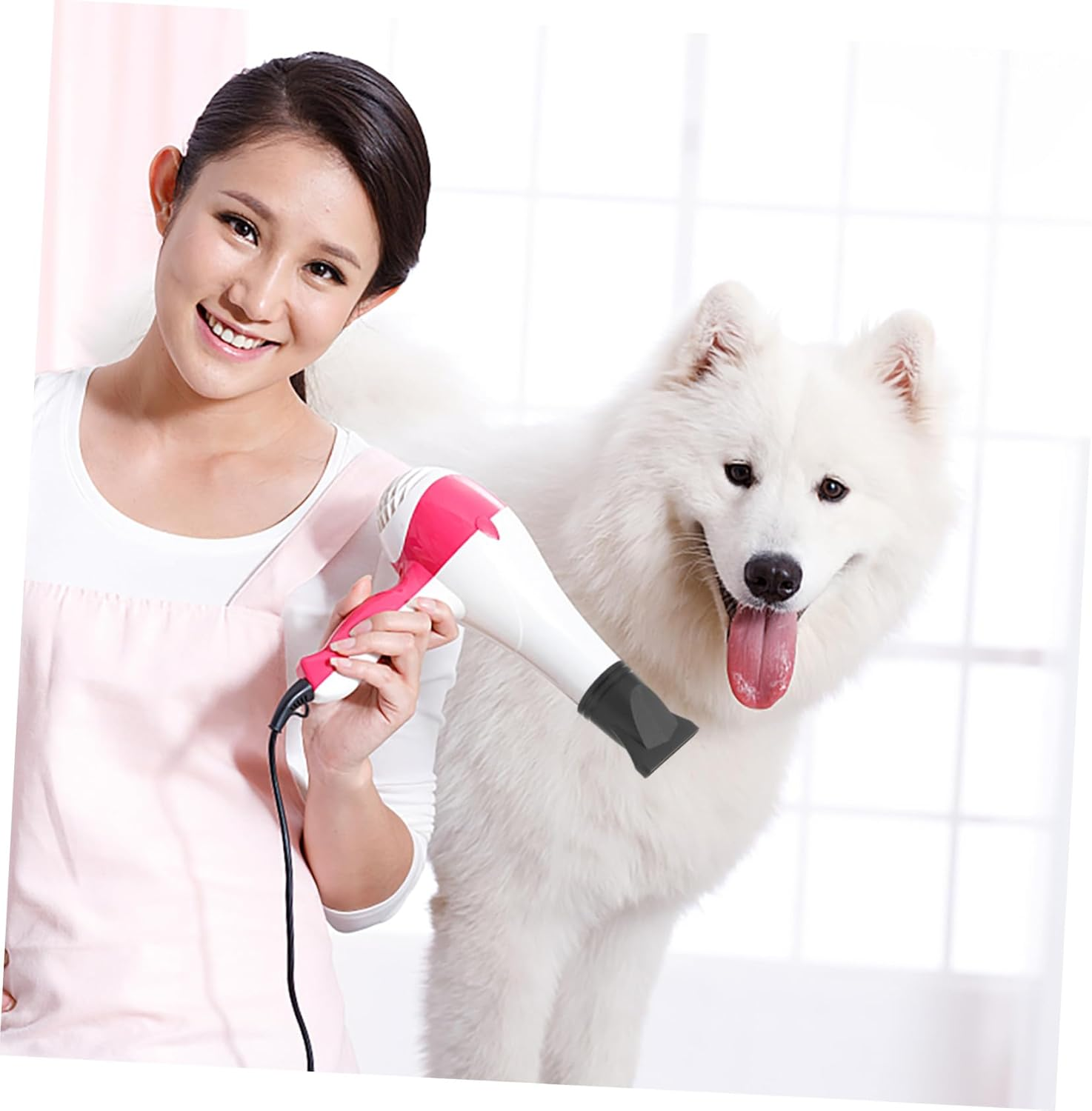 10Pcs Professional Hair Dryer Nozzles and Combs Heat Resistant Narrow Concentrator Styling Attachments for Salon Hair Blow Dryer Suitable for and Drying image number 2