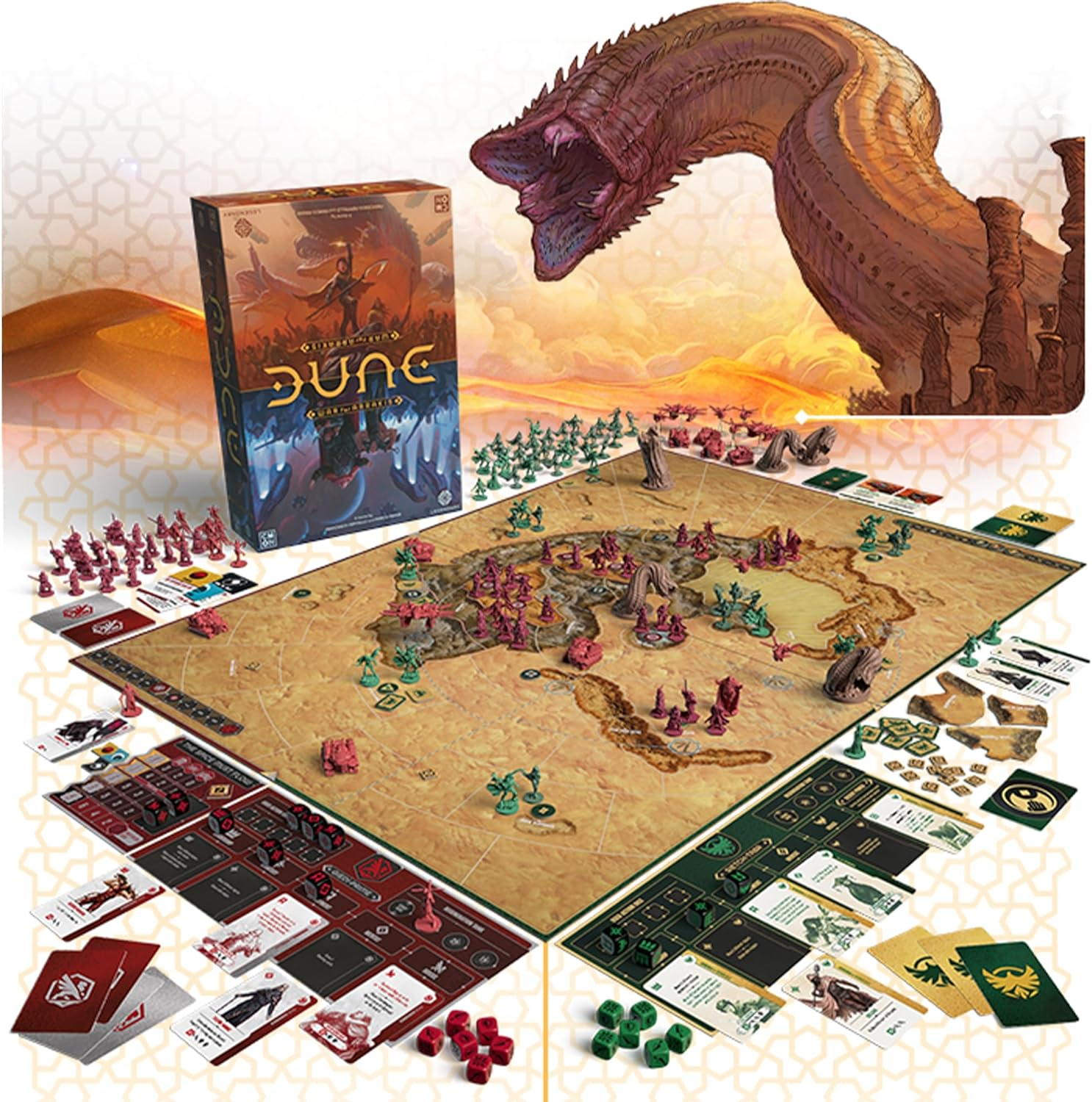 Dune - War for Arrakis - Board Game - Core Box image number 1