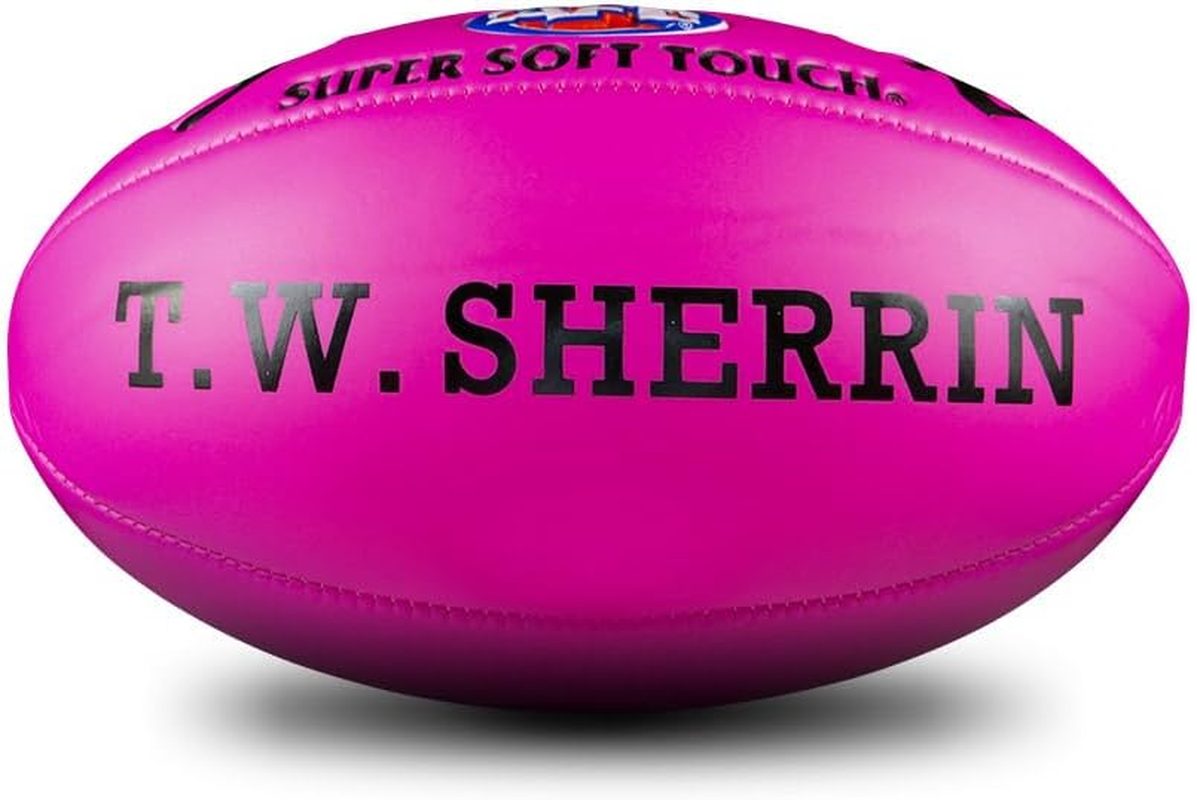 Sherrin AFL Soft Touch 25Cm Junior Youths Kids PVC Football - Yellow image number 4