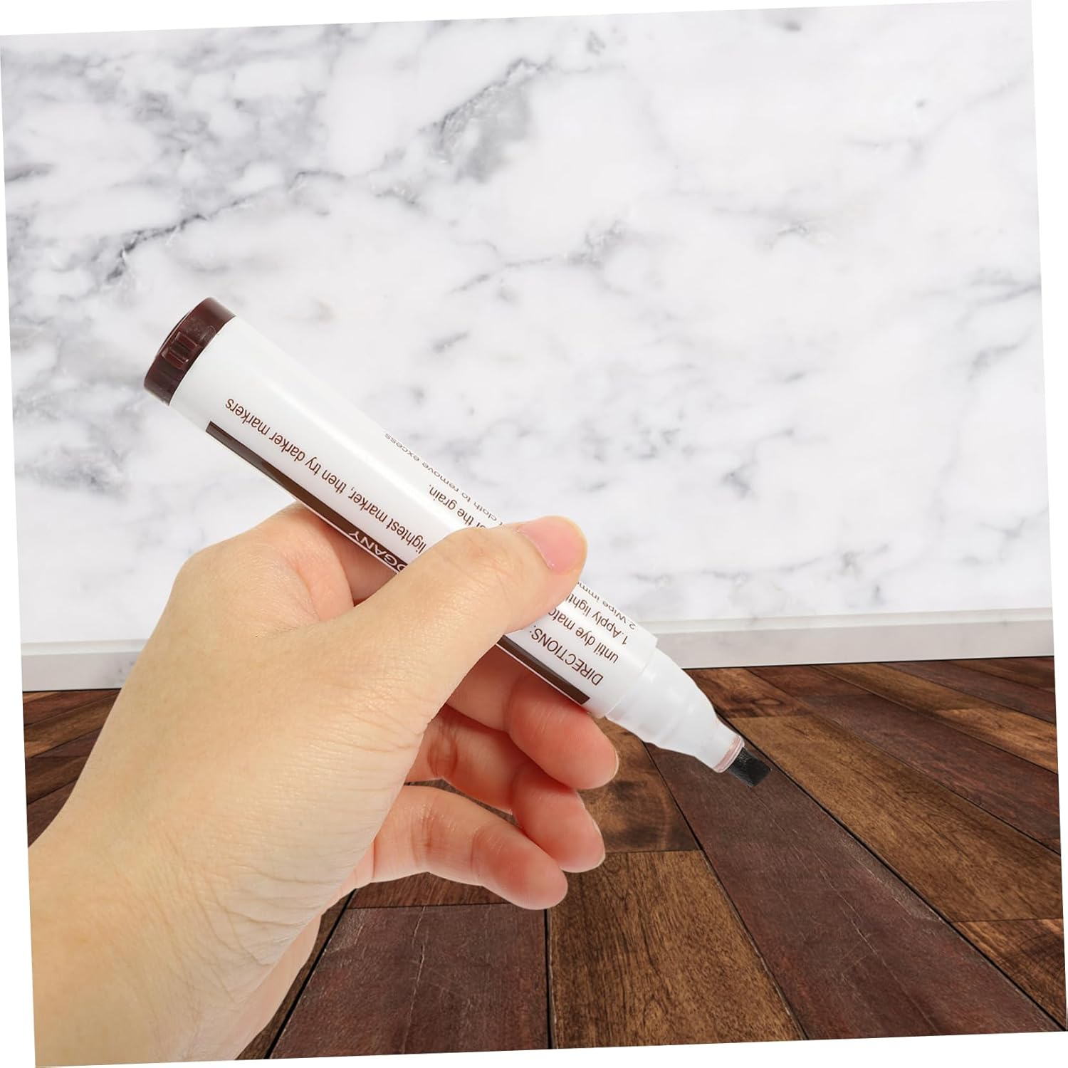 Healeved 10Pcs Wood Stain Repair Pens Touch-Up Markers for Furniture Floors Cabinets and Walls Quick-Drying Paint Markers for Scratches and Scuffs image number 2