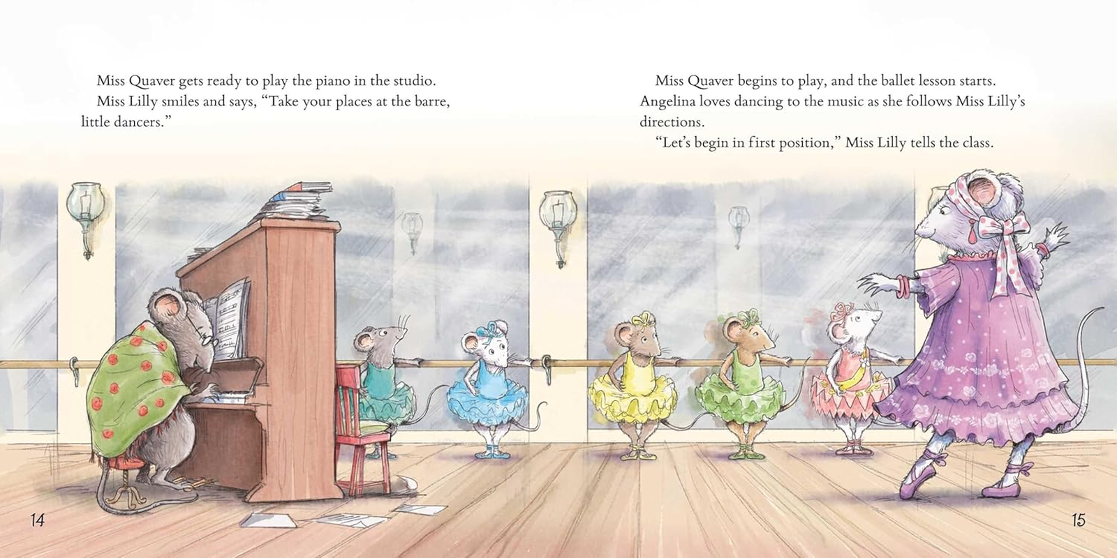 Angelina Ballerina Storybook Treasury image number 6