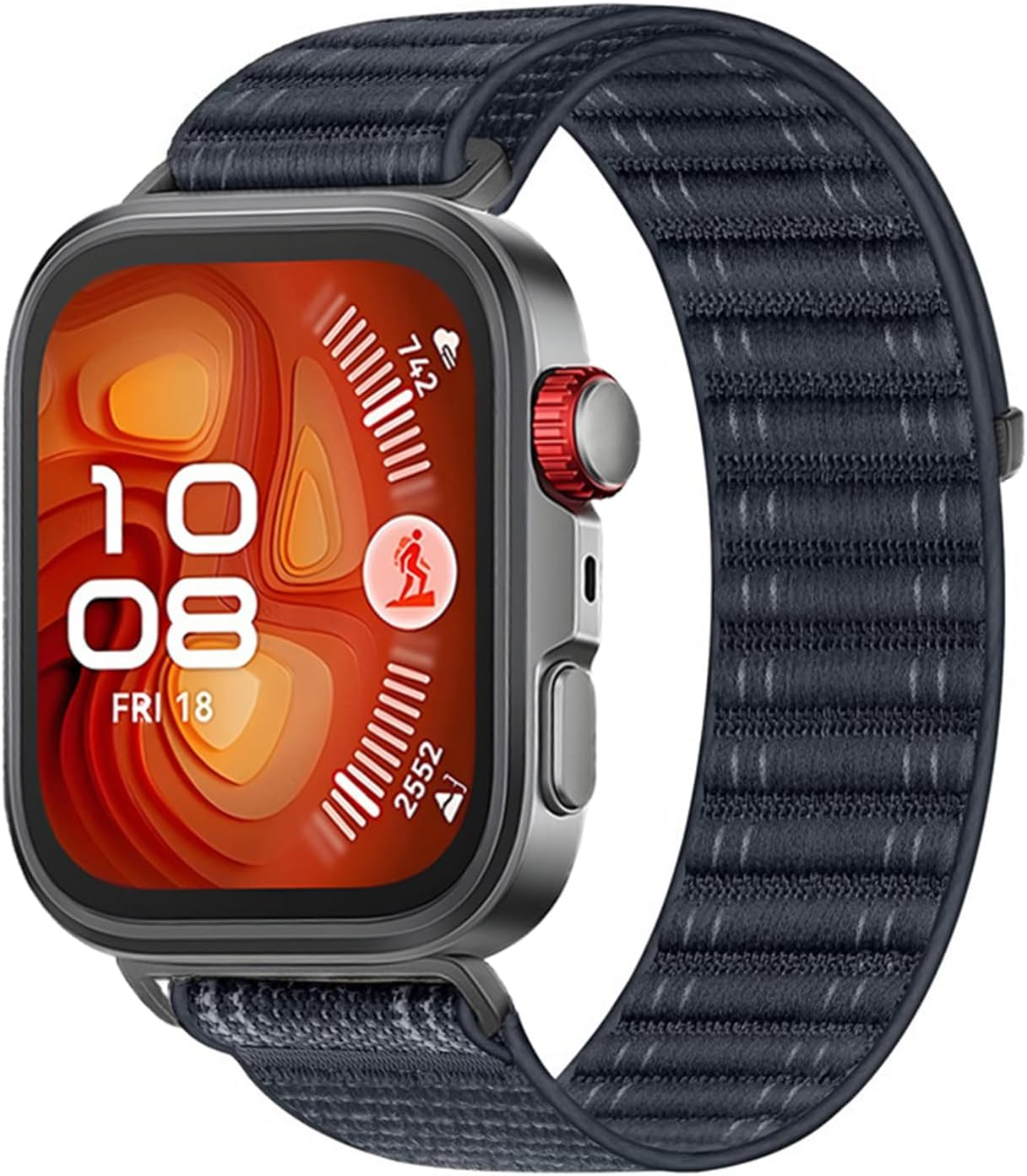 VELULYX Nylon Sports Band Compatible with Huawei Watch Fit 4 Pro/4/3, Elastic Strap for Huawei Fit 4 Pro/4/3 Smartwatch