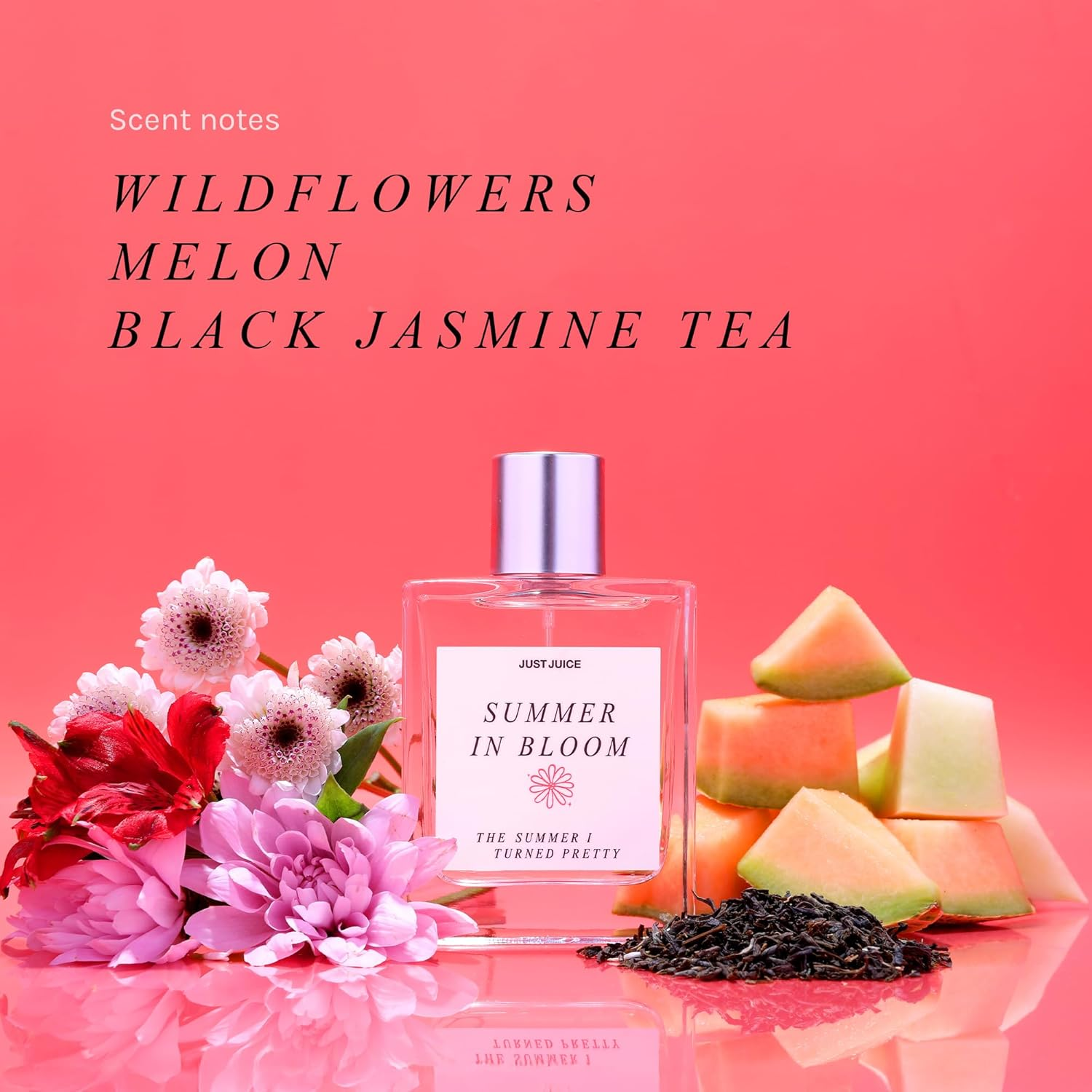 Just Juice - the Summer I Turned Pretty Summer in Bloom Eau De Parfum - Fresh, Sun-Kissed Floral Perfume for Women and Men - 10 Ml image number 4