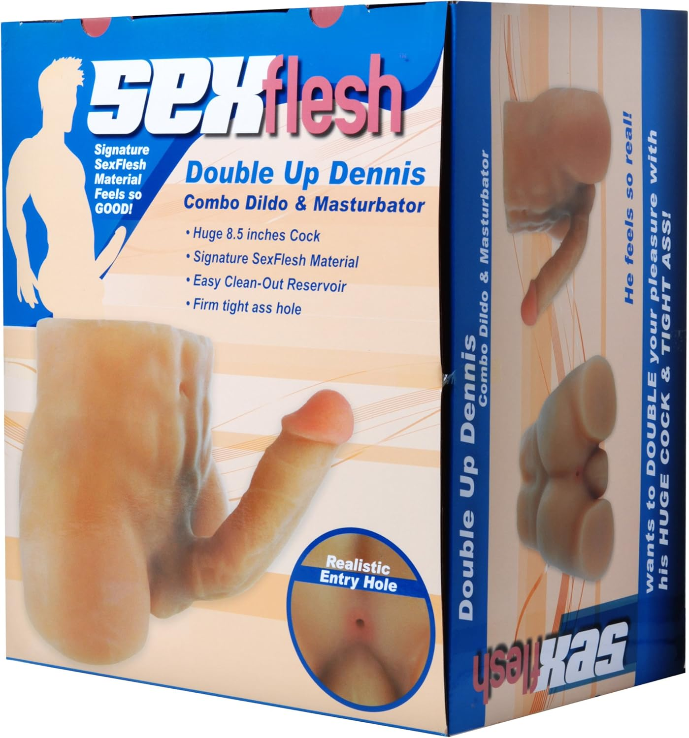 Sexflesh Double up Dennis Realistic 3D Ass image number 2