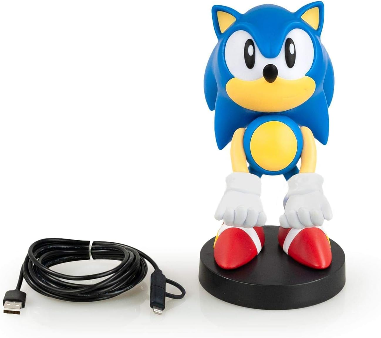 Collectible Sonic the Hedgehog Cable Guy Device Holder - Works with Playstation and Xbox Controllers and All Smartphones - Classic Sonic - Not Machine Specific image number 5