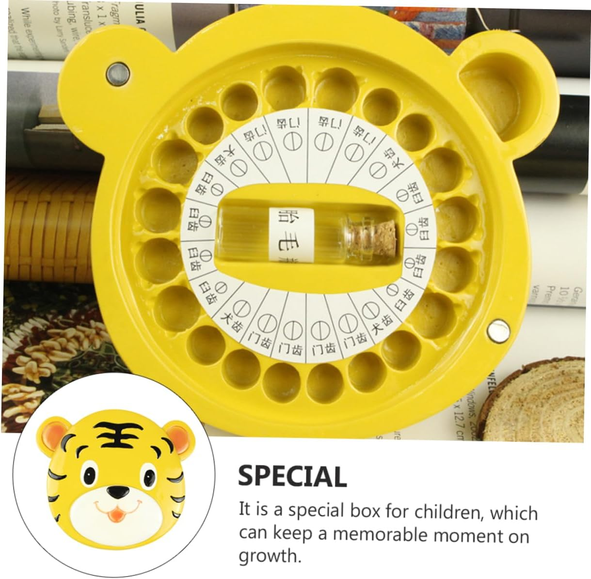 Born First Tooth Storage Box Creative Tooth Keepsake Case Newborn Memorial image number 3