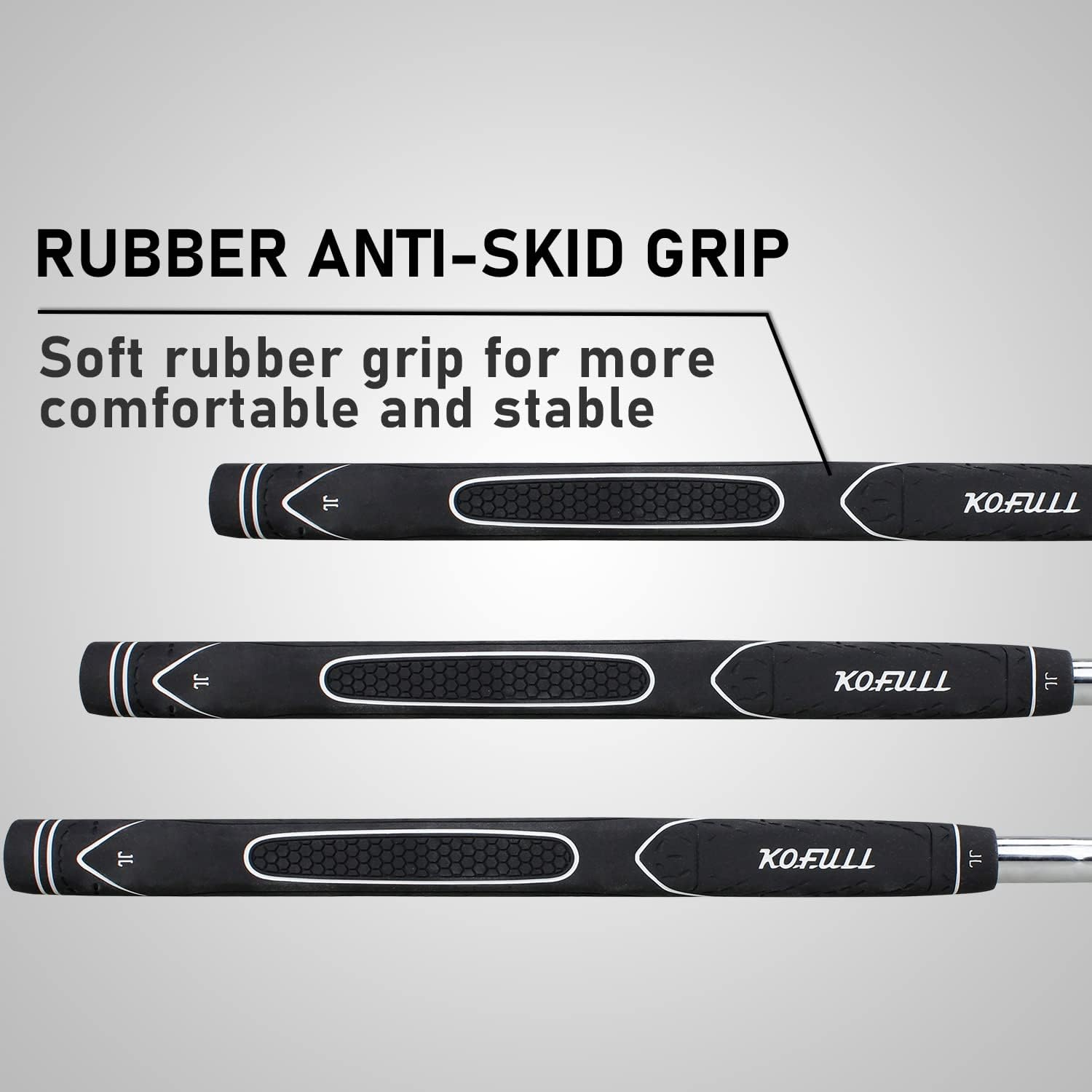 KOFULL Golf Putter, Golf Putters for Men Right Handed - 35 Inches Men'S Putter Right Handed Golf Gifts for Men, Rubber Grip Blade Putter for Indoor or Outdoor Training image number 2