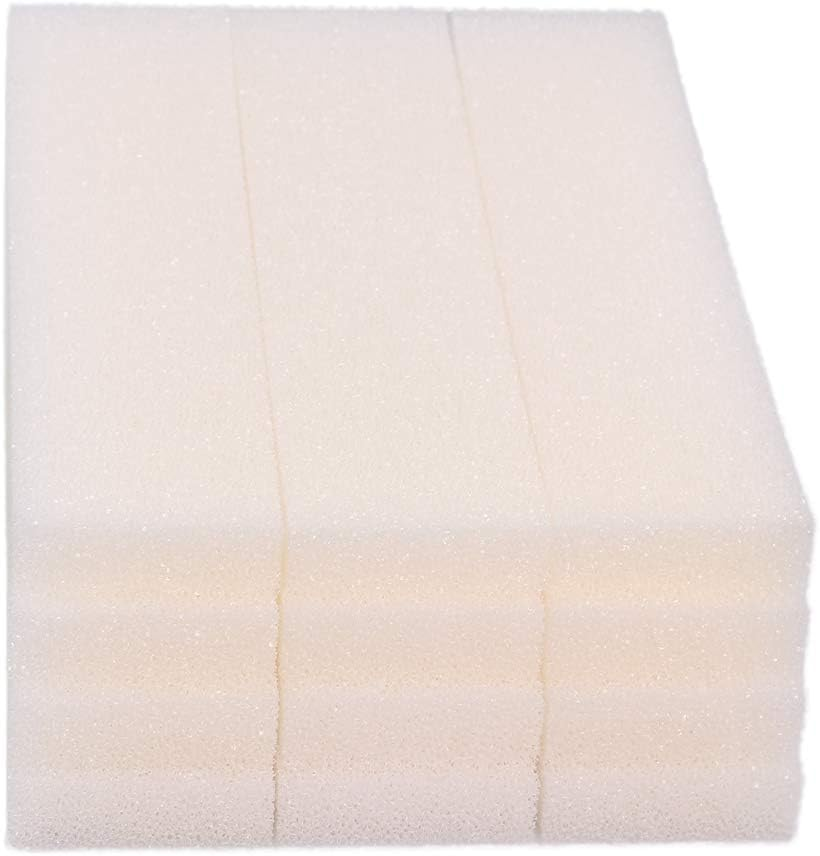 INGVIEE Pack of 12 Compatible Filter Foams Replacement for Fluval 404/405 / 406 Aquarium Filter