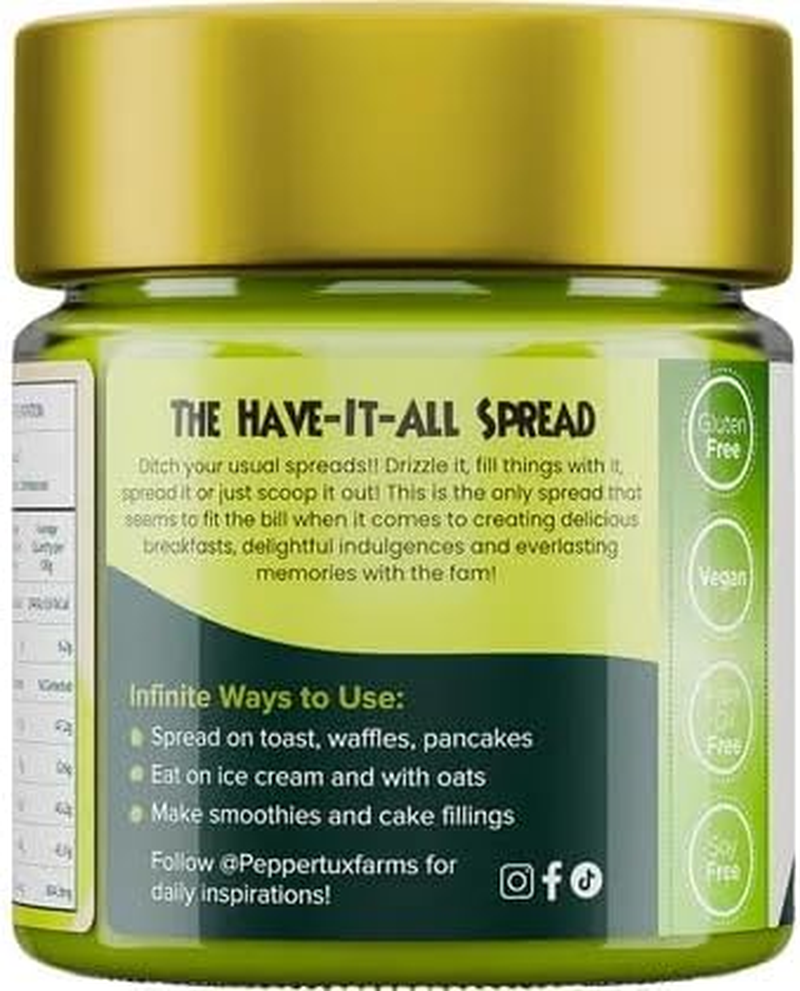 Peppertux Turkish Pistachio Cream 200G image number 1