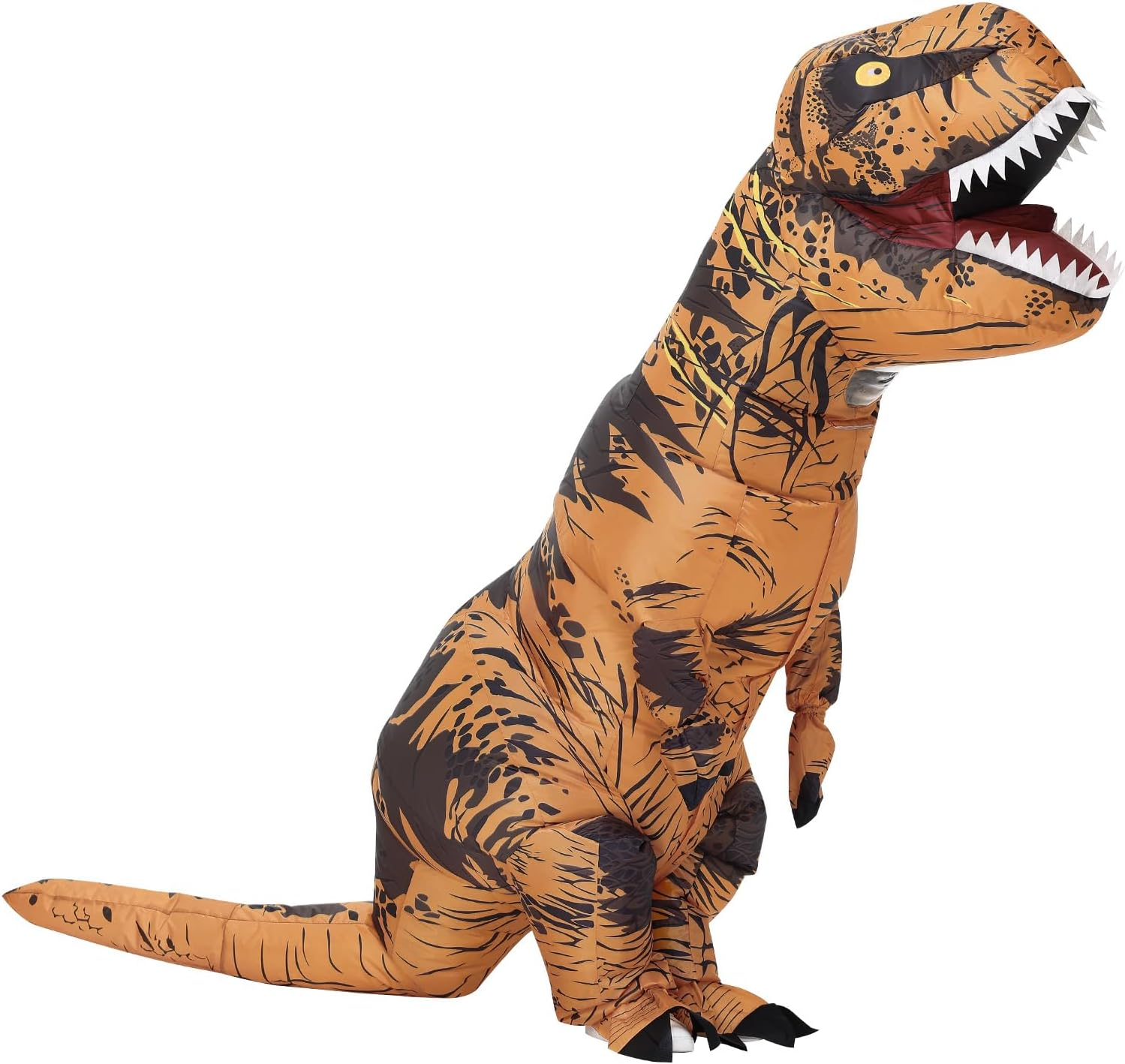 Inflatable Dinosaur Costume for Kids/Teens,Halloween Blow up T-Rex Costume, Christmas Easter Cosplay Party for Boys Girls