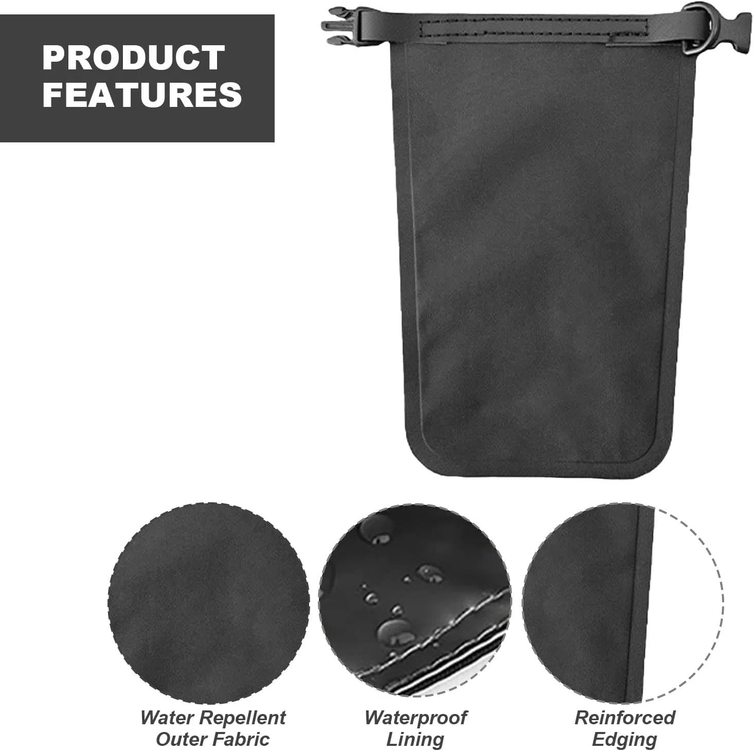 Waterproof Soap Bag for Travel, Leak-Proof Design, Durable and Compact, Eco-Friendly Material, Lathering Bag for Quick Foam, Ideal for Camping & Outdoor Use, Compatible with Most Soaps &ndash; Fengea image number 5