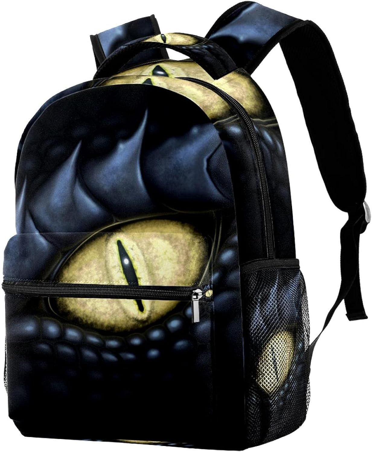 Dragon Eyes Backpack Students Shoulder Bags Travel Bag College School Tote Backpacks image number 1