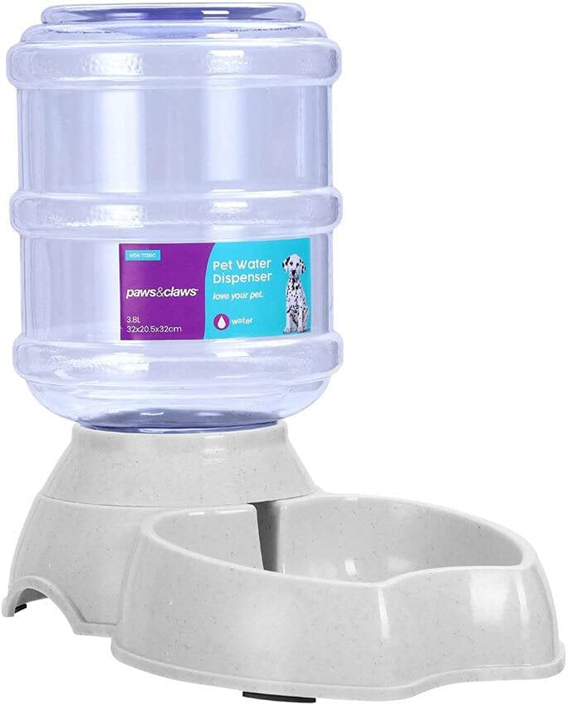 Paws & Claws Barrel Pet Water Dispenser, 3.8 Liter Capacity, 32 X 20.5 X 32 Cm Size