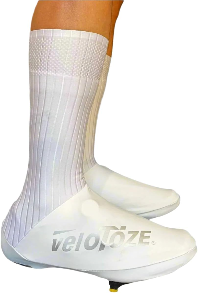 Velotoz Aero Shoe Cover WHT M (Approx. 9.8-10.4 Inches (25-26.5 Cm)