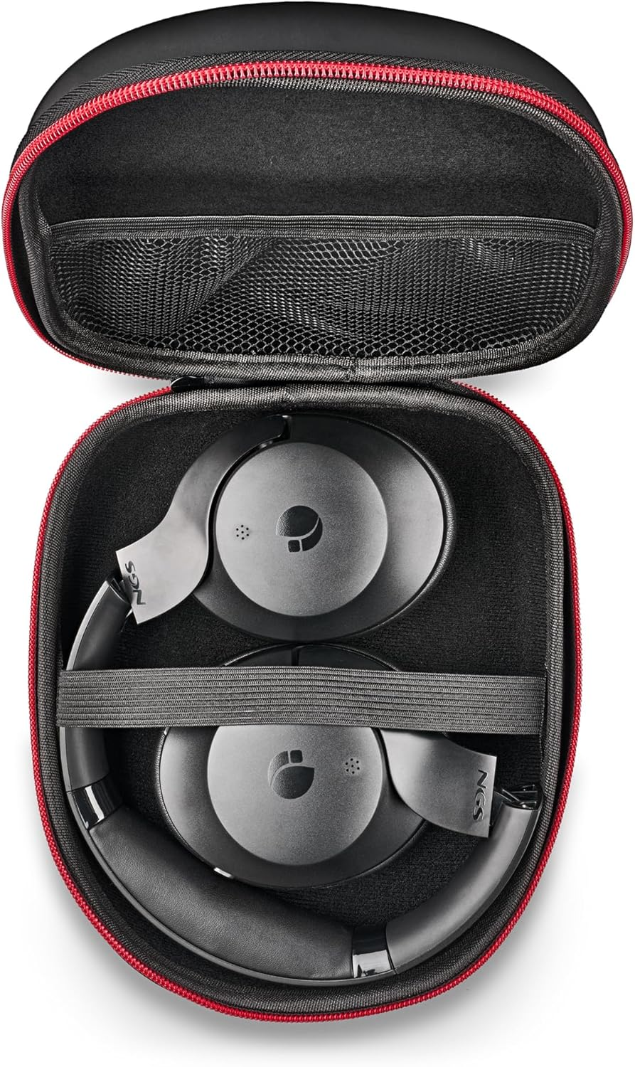 NGS Artica Shake Wireless Headphones, Bluetooth Compatible Headphones, Adjustable Headband, Swivel Earmuffs, ANC Noise Reduction Technology, Built-In Microphone, Black image number 5